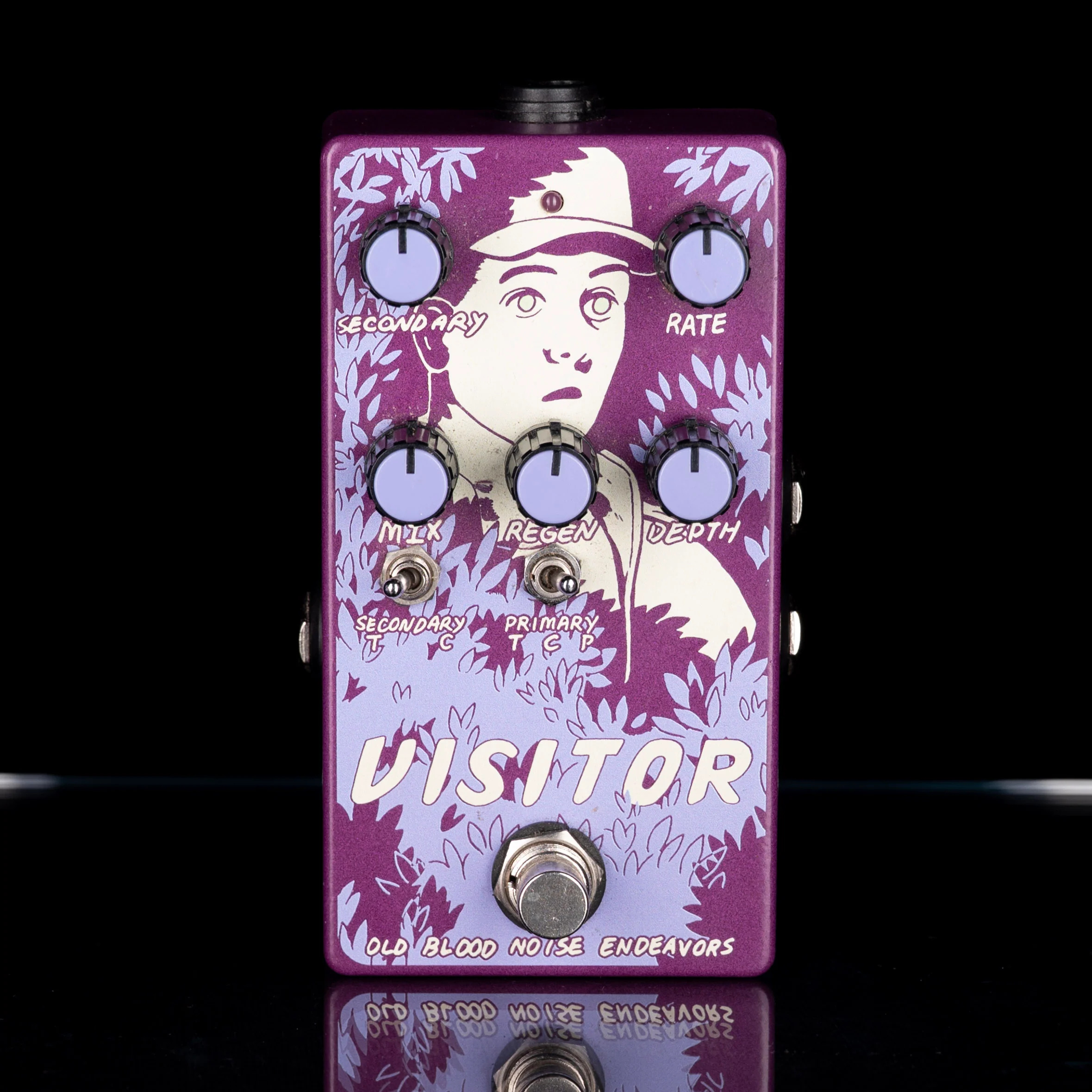 Used Old Blood Noise Endeavors Visitor Parallel Multi-Modulator Pedal with Box - 2 - Image 2