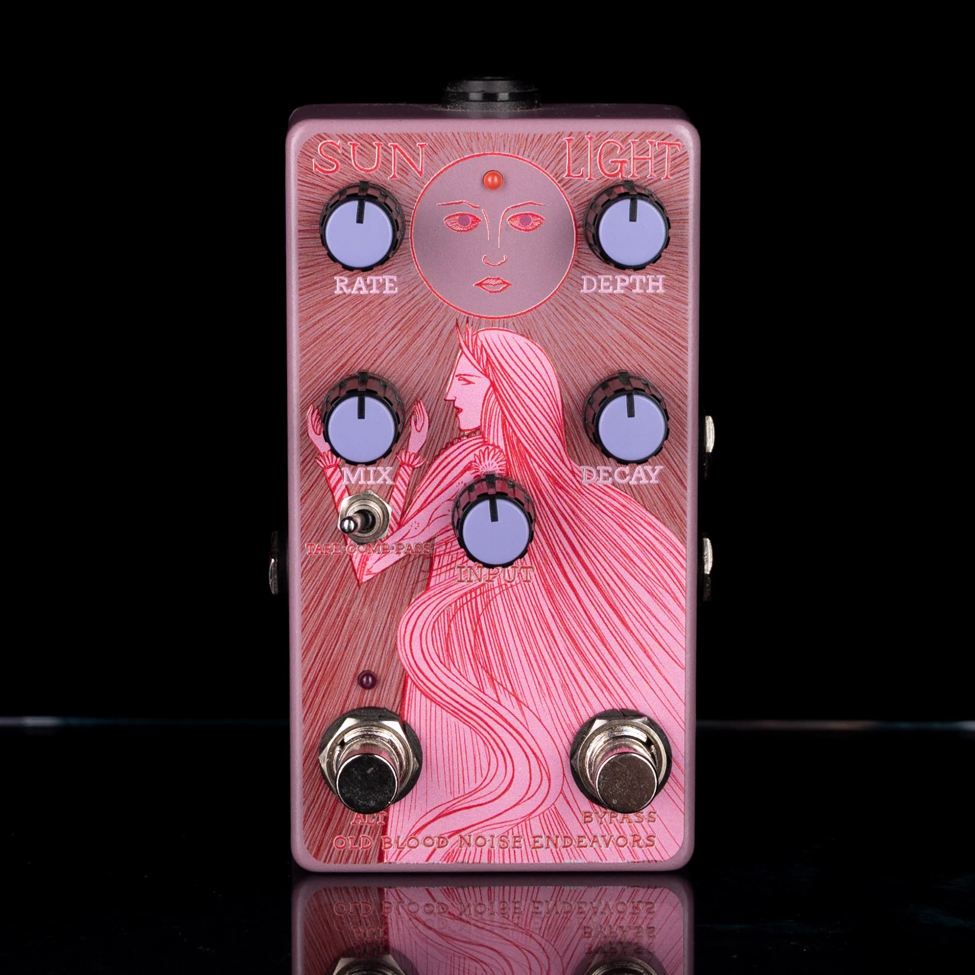 Used Old Blood Noise Endeavors Sunlight Dynamic Reverb Pedal with Box - Image 2