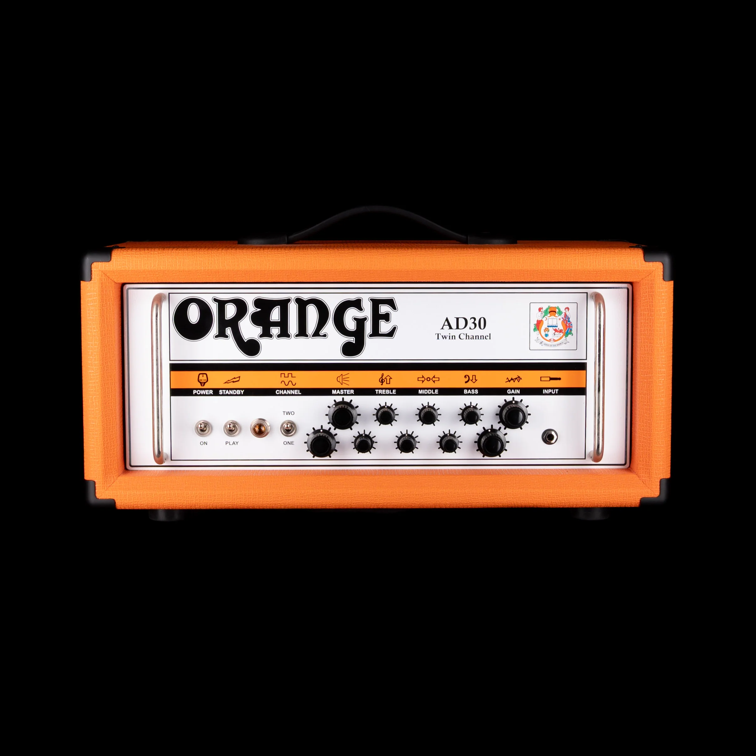 Used Orange AD30THC Orange Tube Guitar Amp Head with Cover