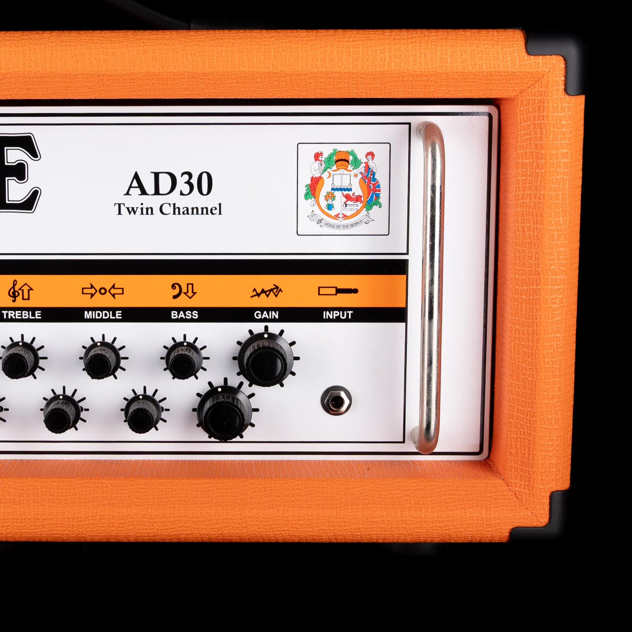 Used Orange AD30THC Orange Tube Guitar Amp Head with Cover - Image 3