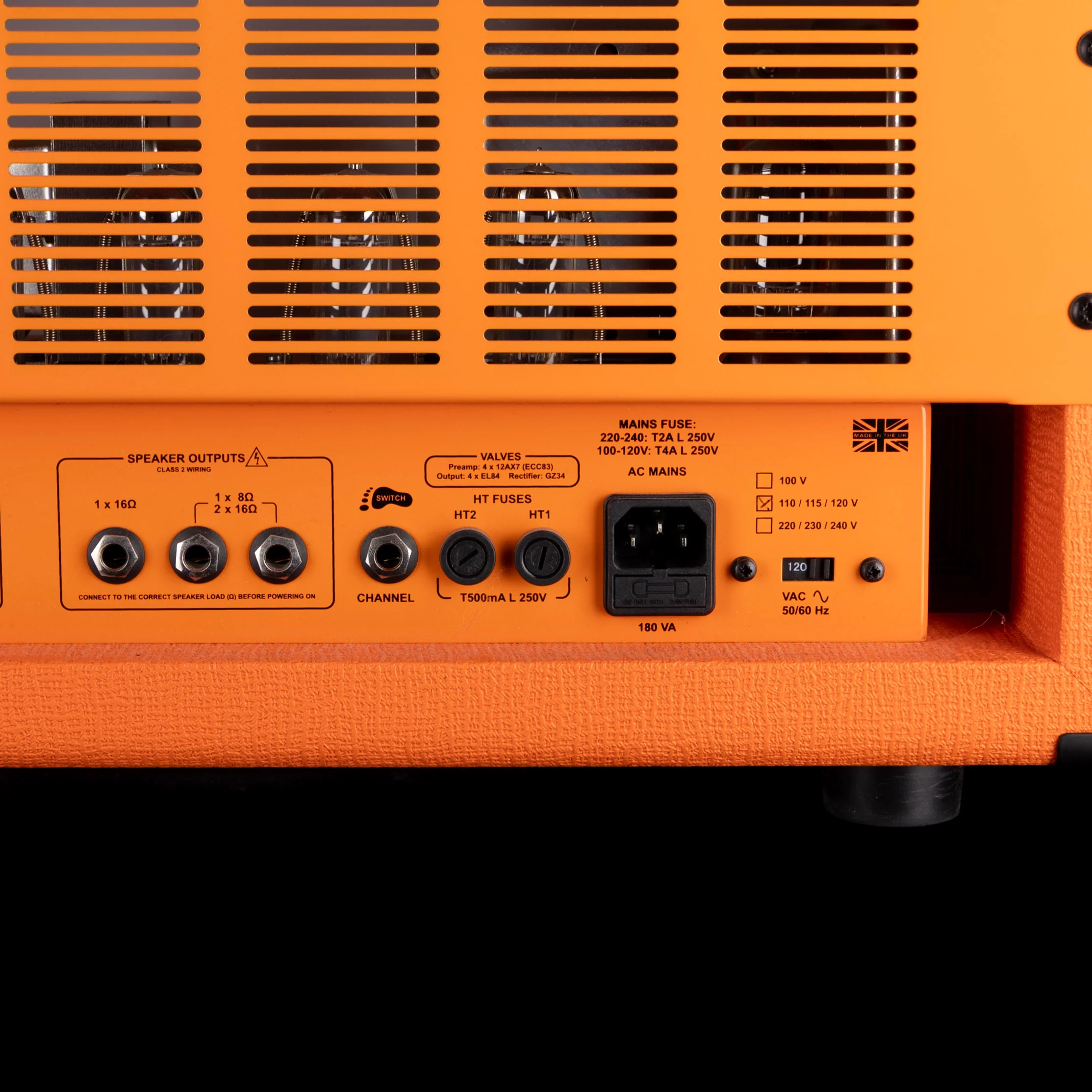 Used Orange AD30THC Orange Tube Guitar Amp Head with Cover - Image 7