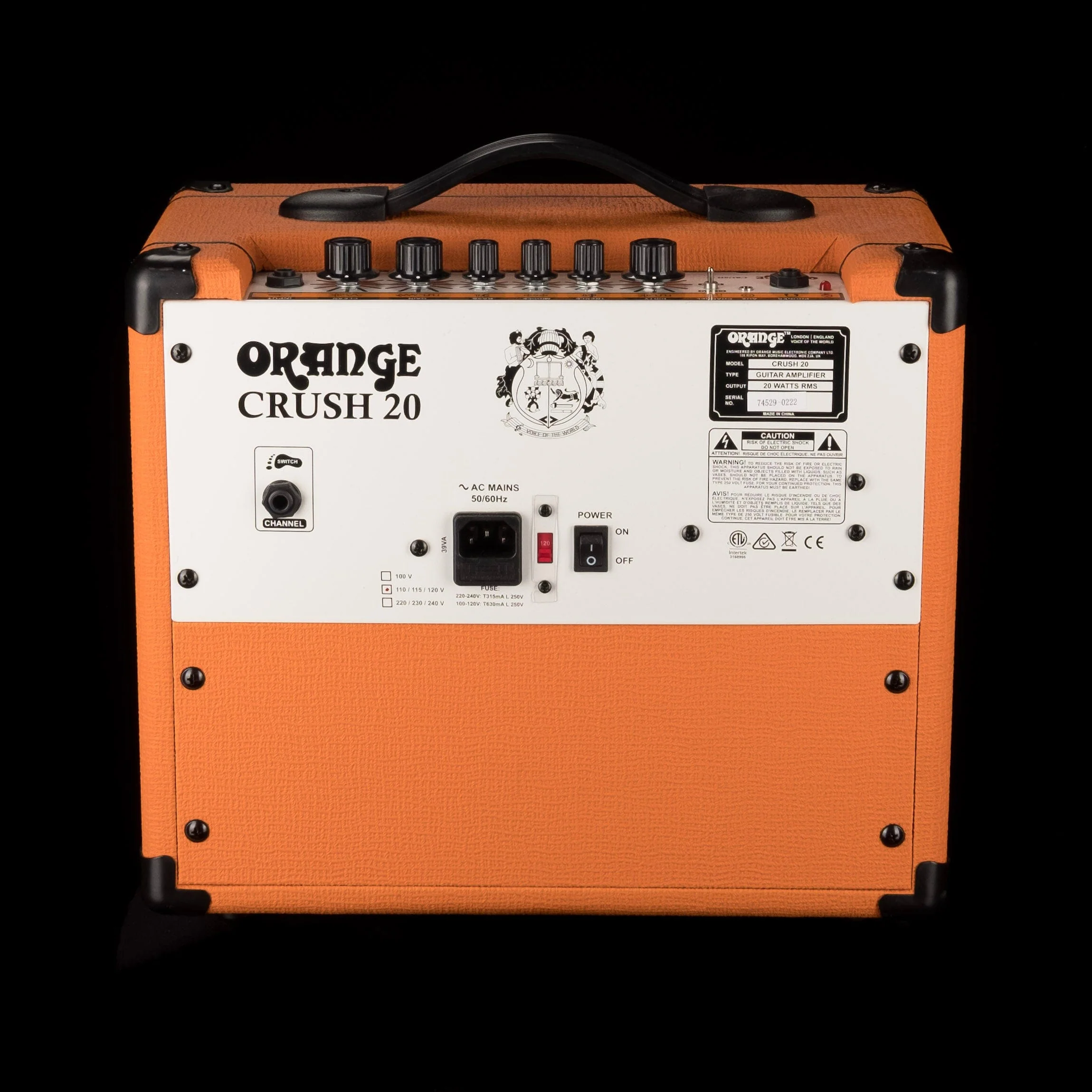 Used Orange Crush 20 - 20-watt 1x8" Guitar Amplifier Combo - Image 7