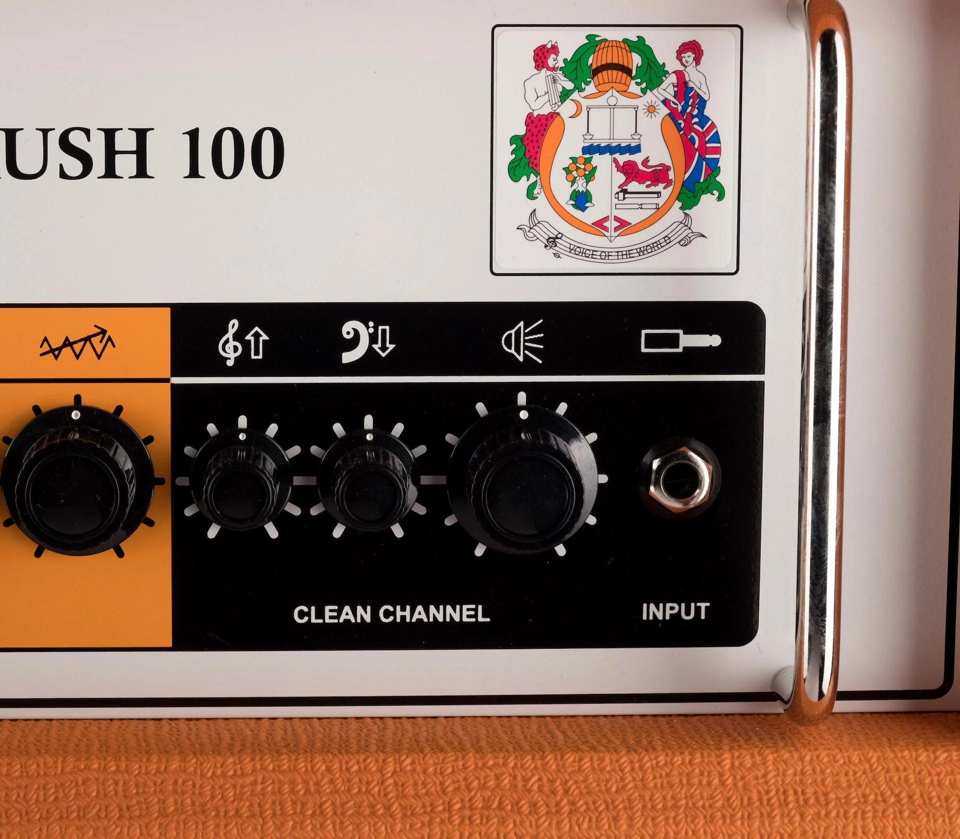 Used Orange Crush Super 100 Orange Guitar Amp Head - Image 6
