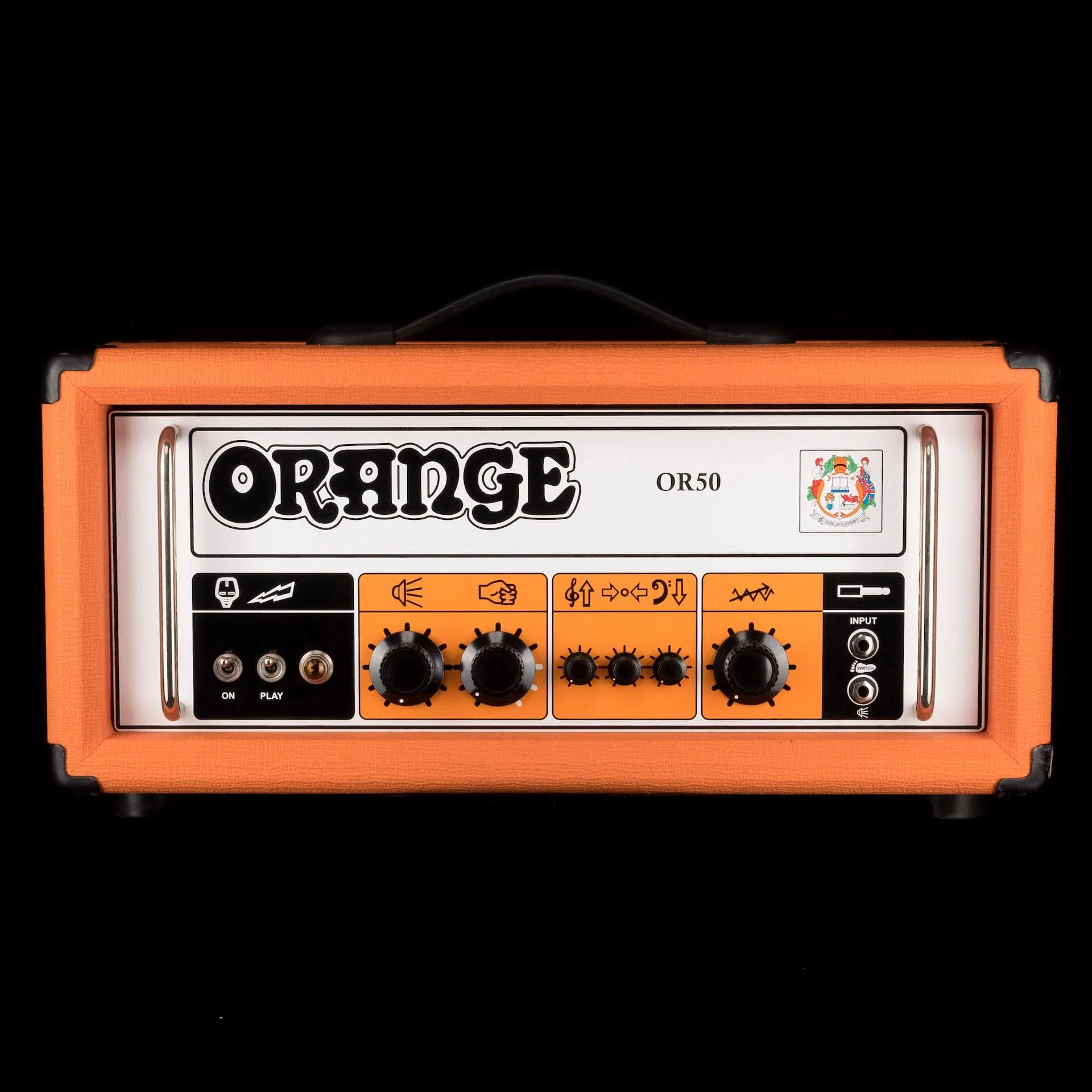 Used Orange OR50H Guitar Amplifier Head with Road Case