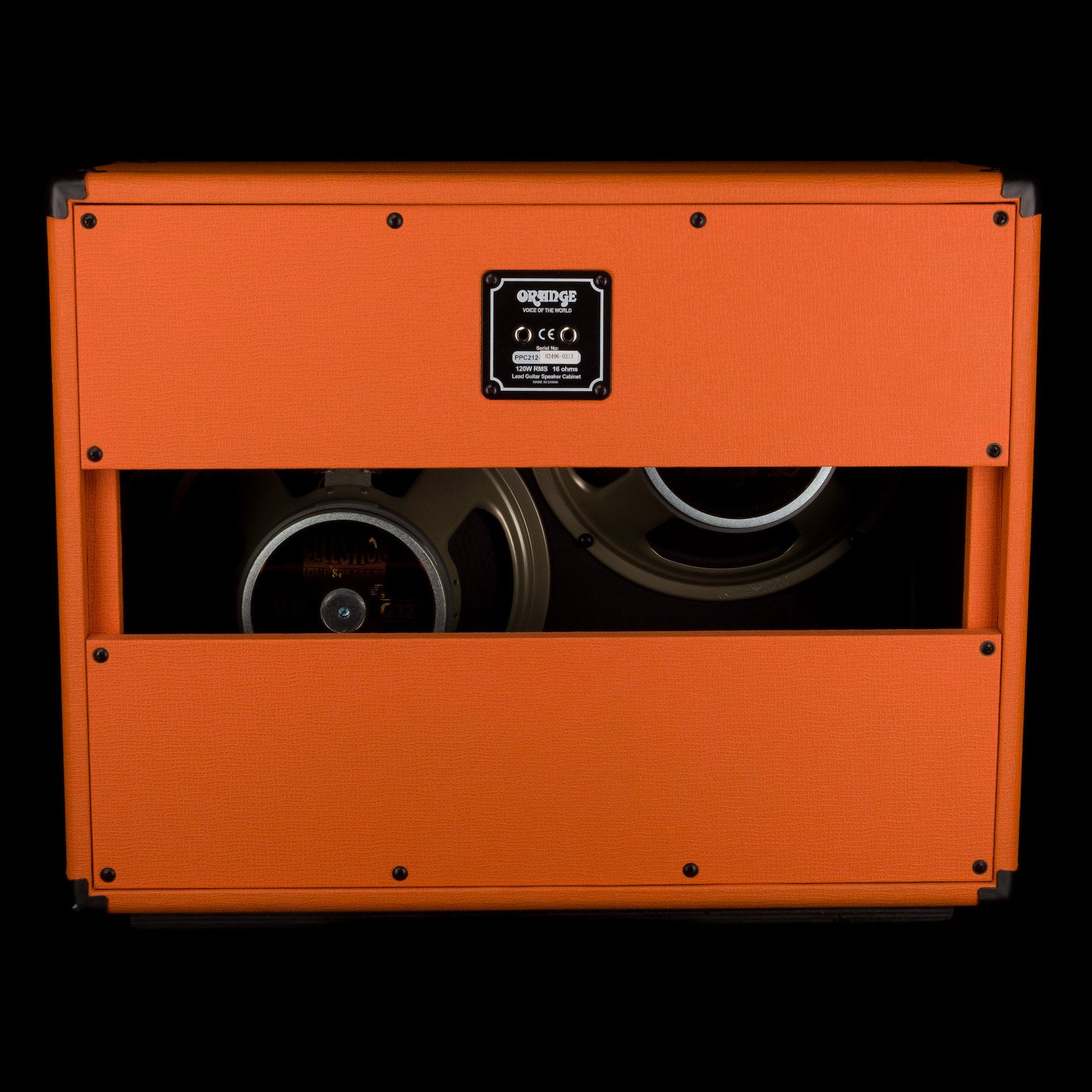 Used Orange PPC212-OB Open Back Orange Guitar Amp Cabinet - Image 6