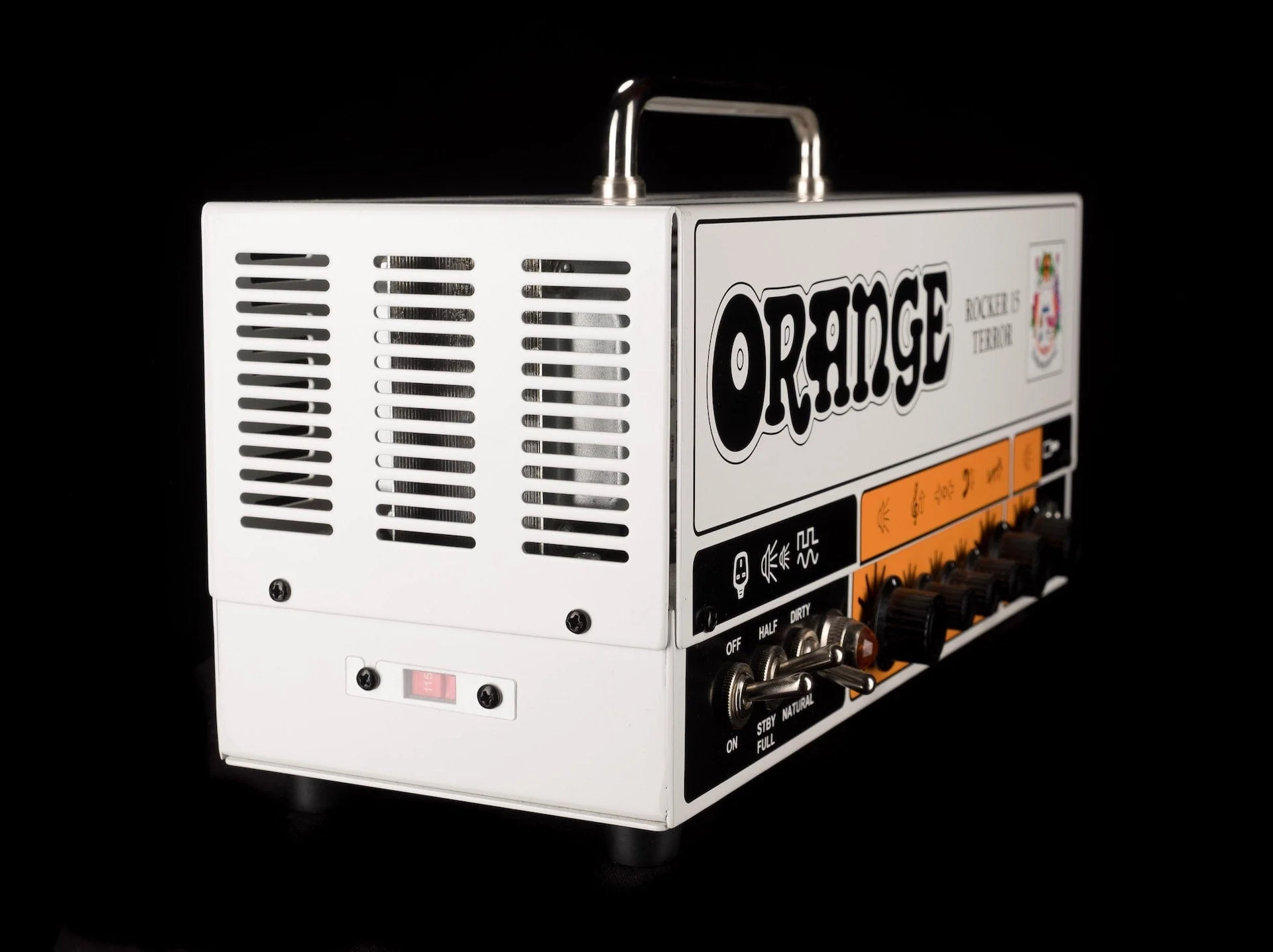 Used Orange Rocker 15 Terror 15-watt 2-channel Tube Guitar Amp Head with Cover - Image 7