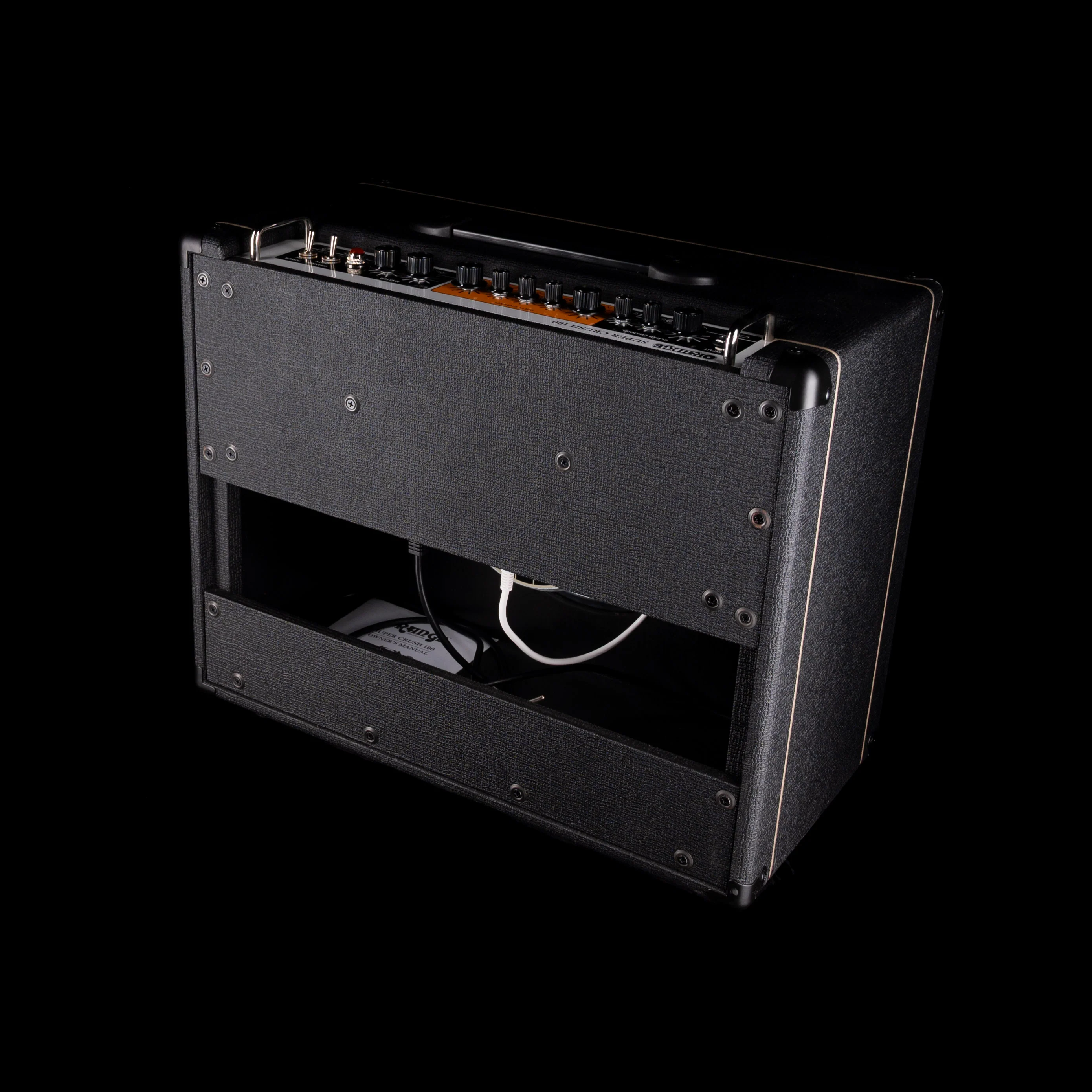 Used Orange Super Crush 100 1x12" Black Guitar Amp Combo - Image 10