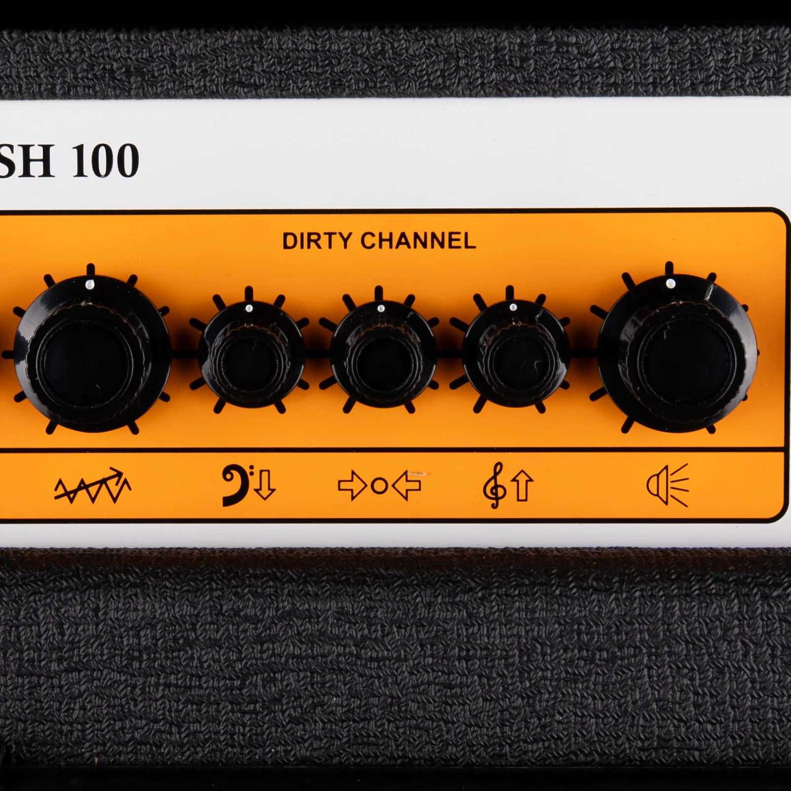 Used Orange Super Crush 100 1x12" Black Guitar Amp Combo - Image 5