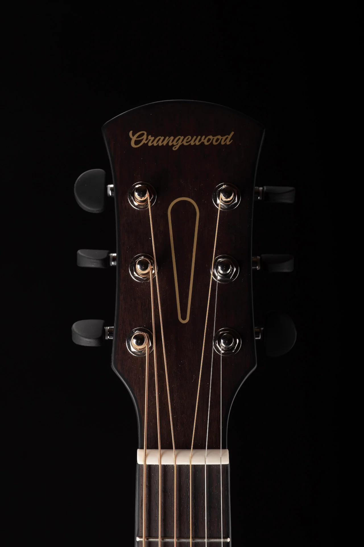 Used Orangewood Morgan Mahogany Live Acoustic Electric Guitar with Gig Bag - Image 10
