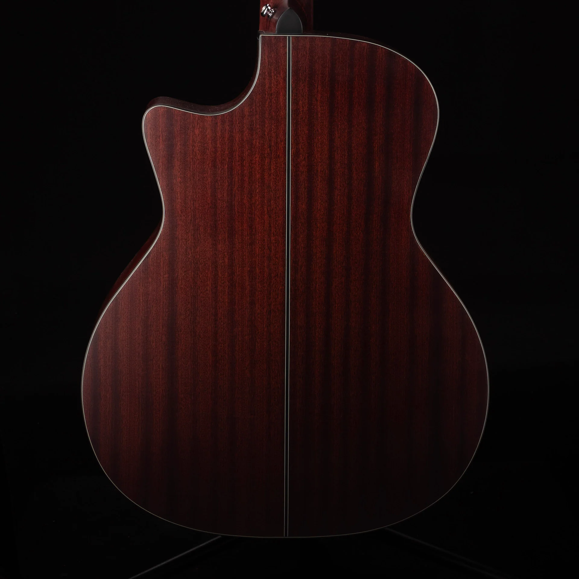 Used Orangewood Morgan Mahogany Live Acoustic Electric Guitar with Gig Bag - Image 3