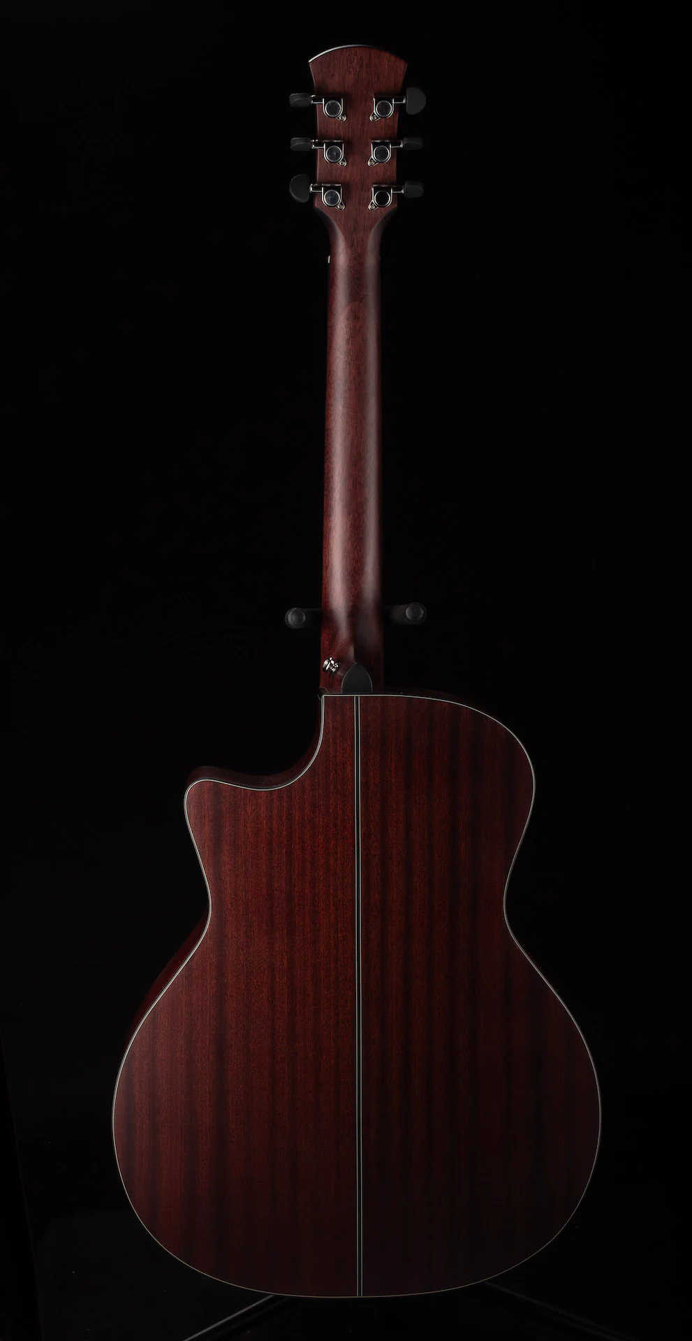 Used Orangewood Morgan Mahogany Live Acoustic Electric Guitar with Gig Bag - Image 4