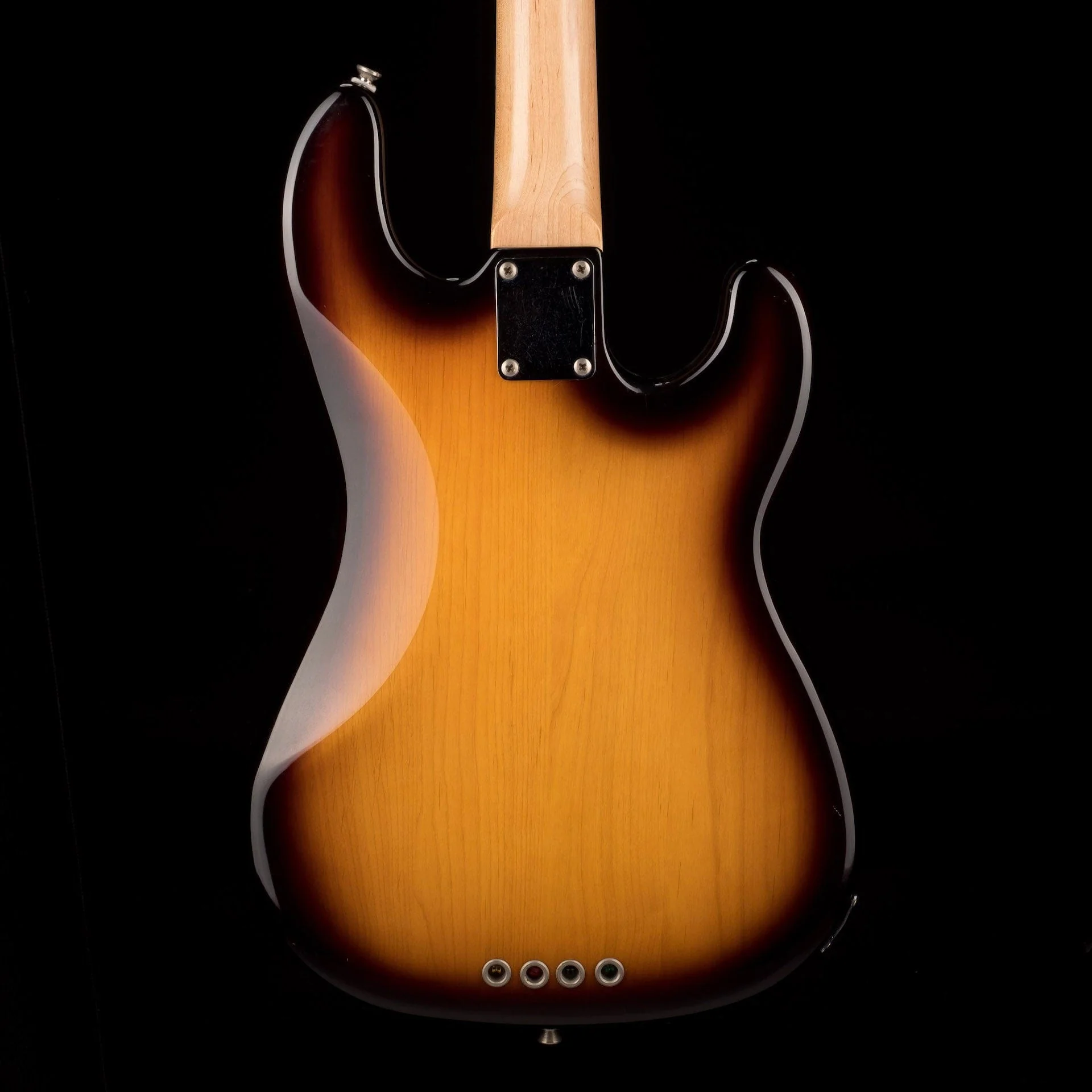 Used Parts P-Bass 1951-style Left-Handed Sunburst Bass With Gig Bag - Image 11