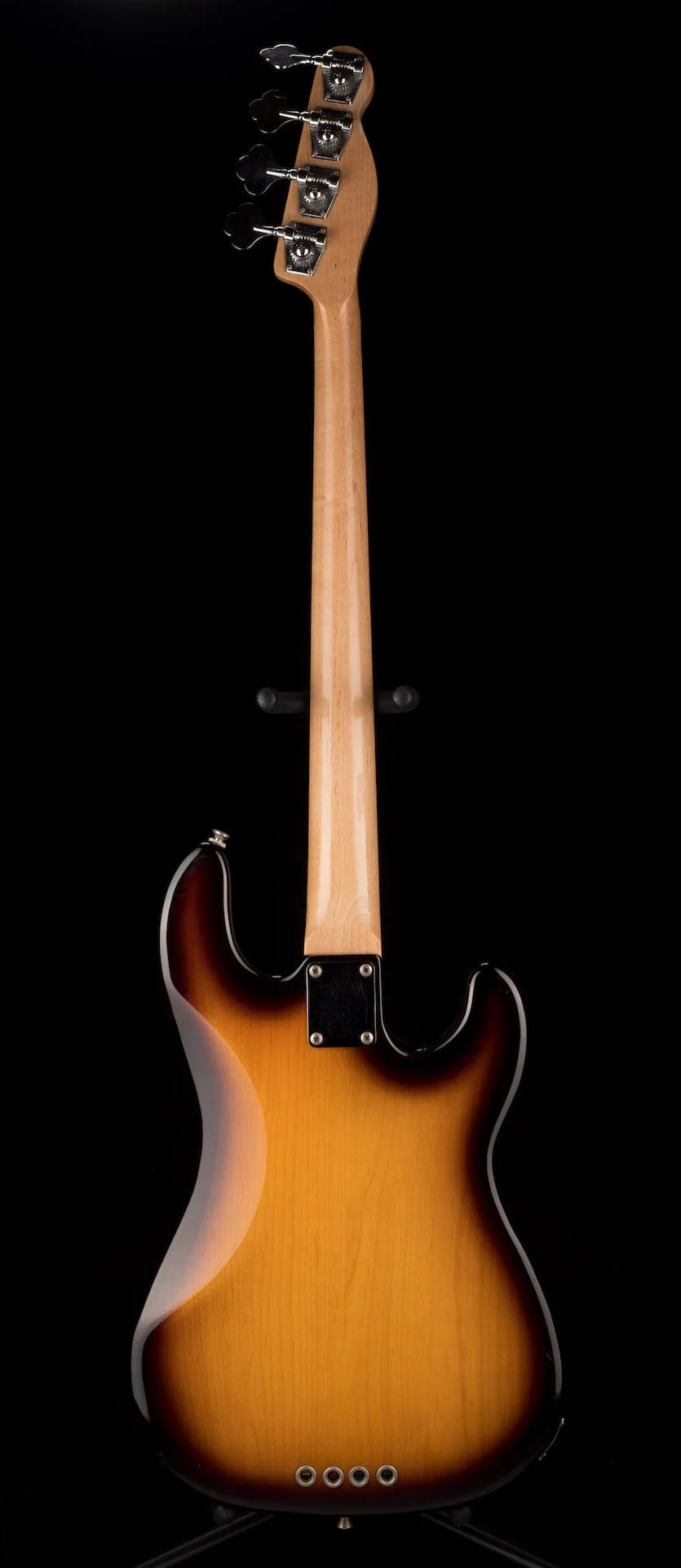 Used Parts P-Bass 1951-style Left-Handed Sunburst Bass With Gig Bag - Image 12