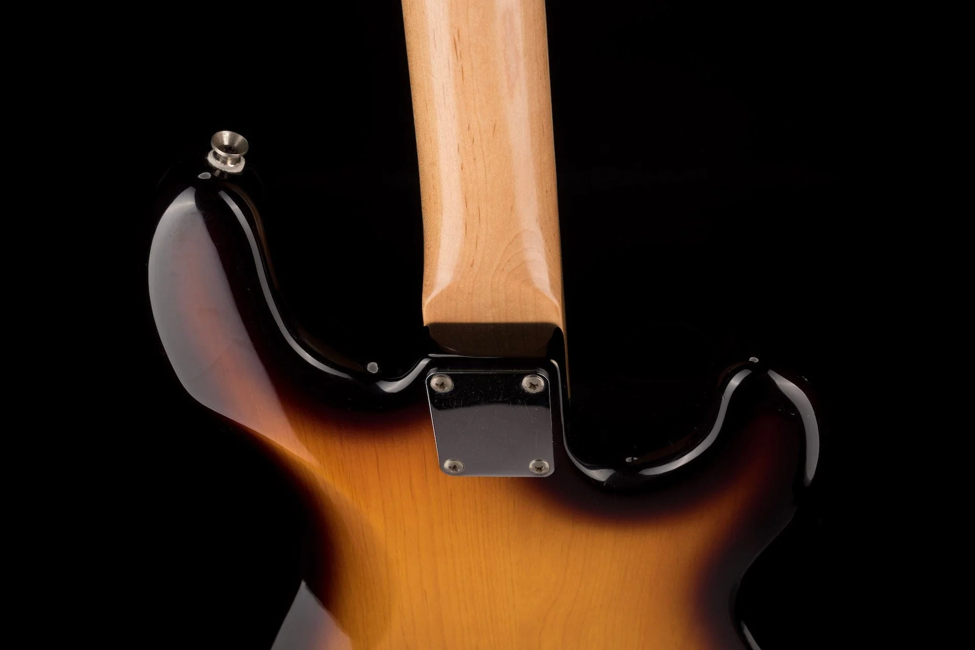 Used Parts P-Bass 1951-style Left-Handed Sunburst Bass With Gig Bag - Image 13