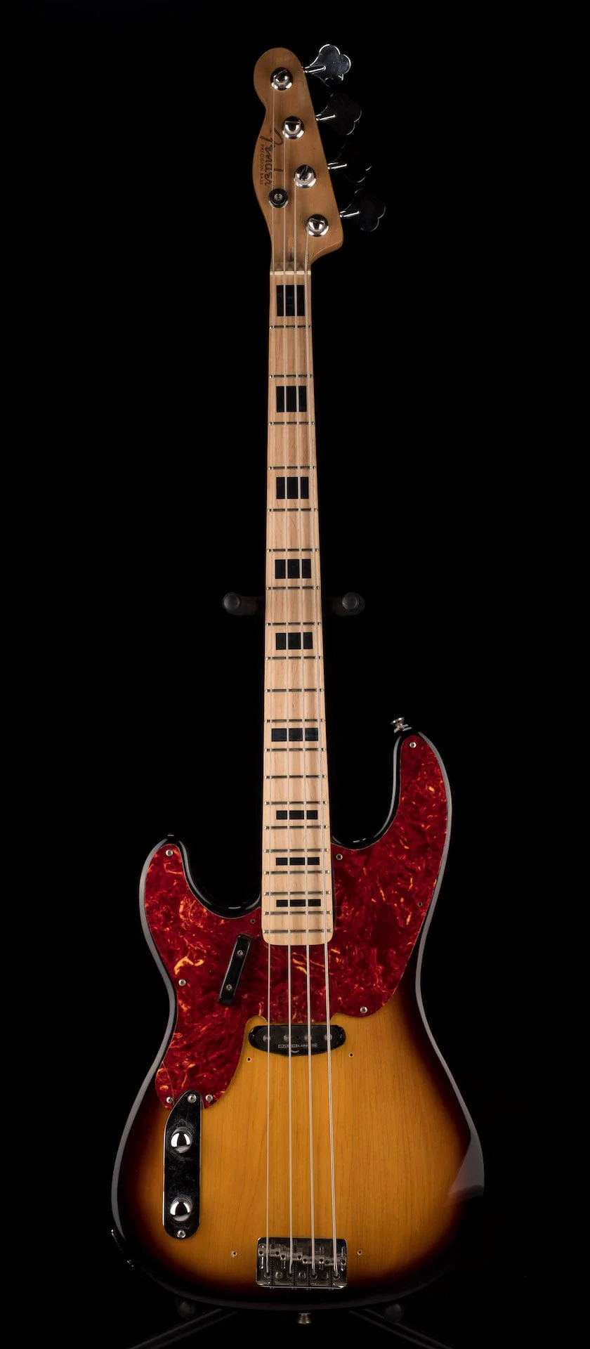 Used Parts P-Bass 1951-style Left-Handed Sunburst Bass With Gig Bag - Image 2