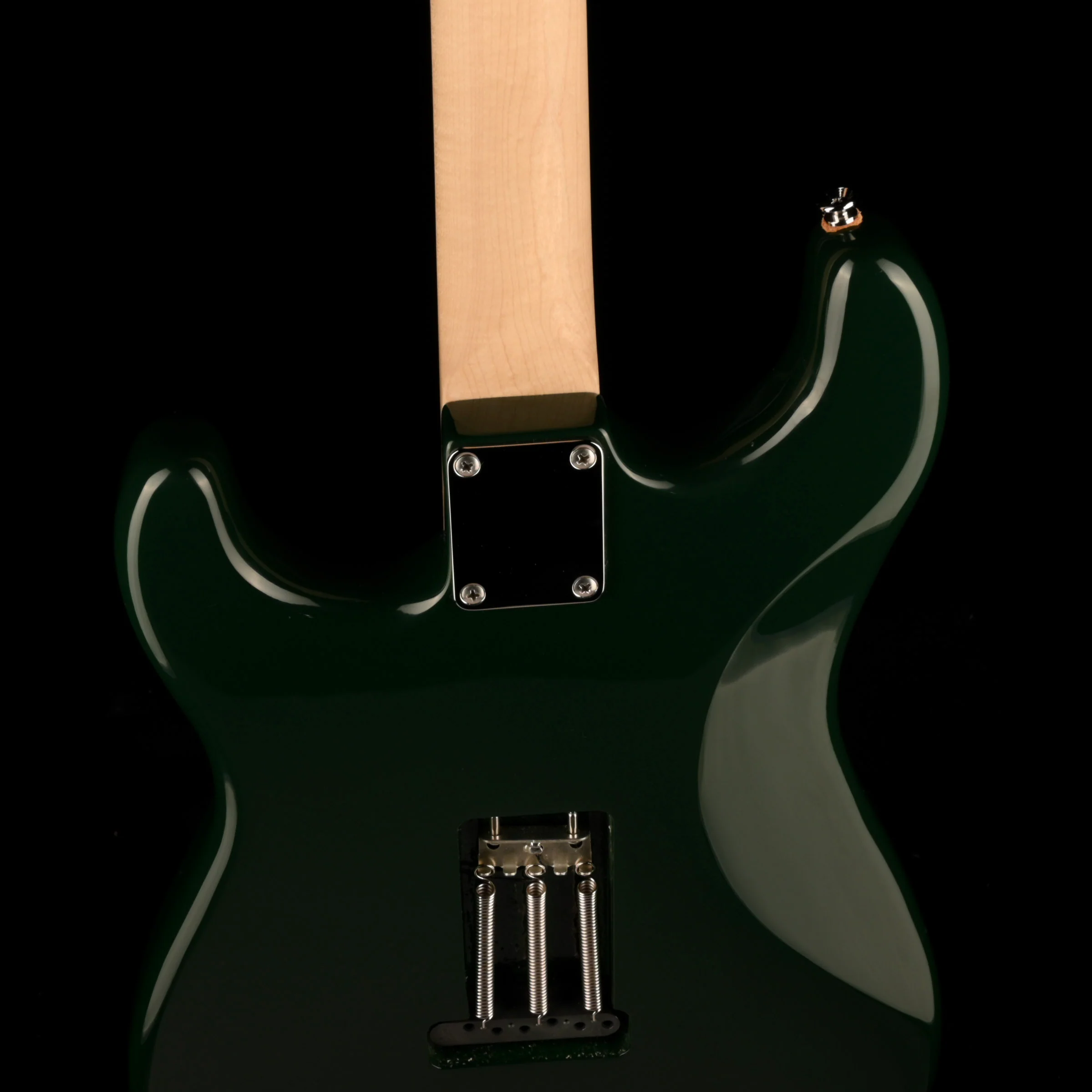 Used Partscaster S-Style Electric Guitar Sherwood Green With OHSC - Image 11