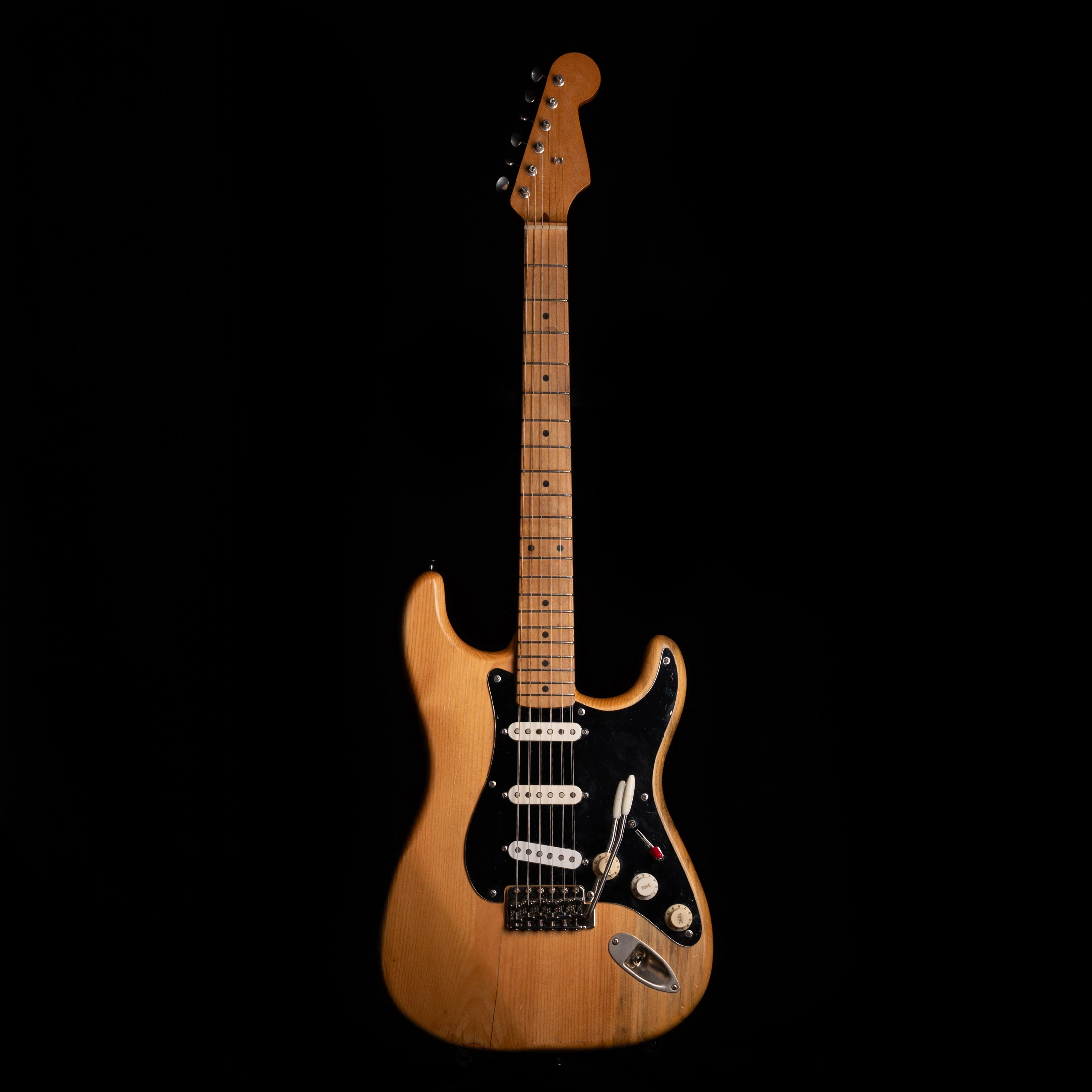 Used Partscaster S Style Natural Electric Guitar - Image 2