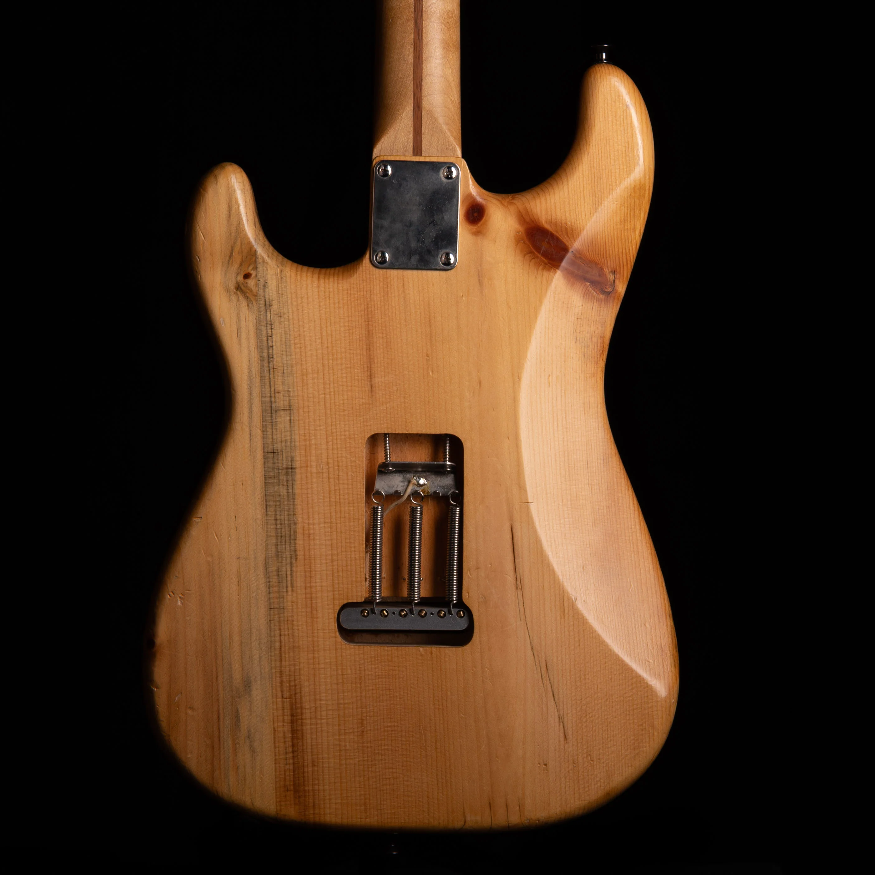 Used Partscaster S Style Natural Electric Guitar - Image 4