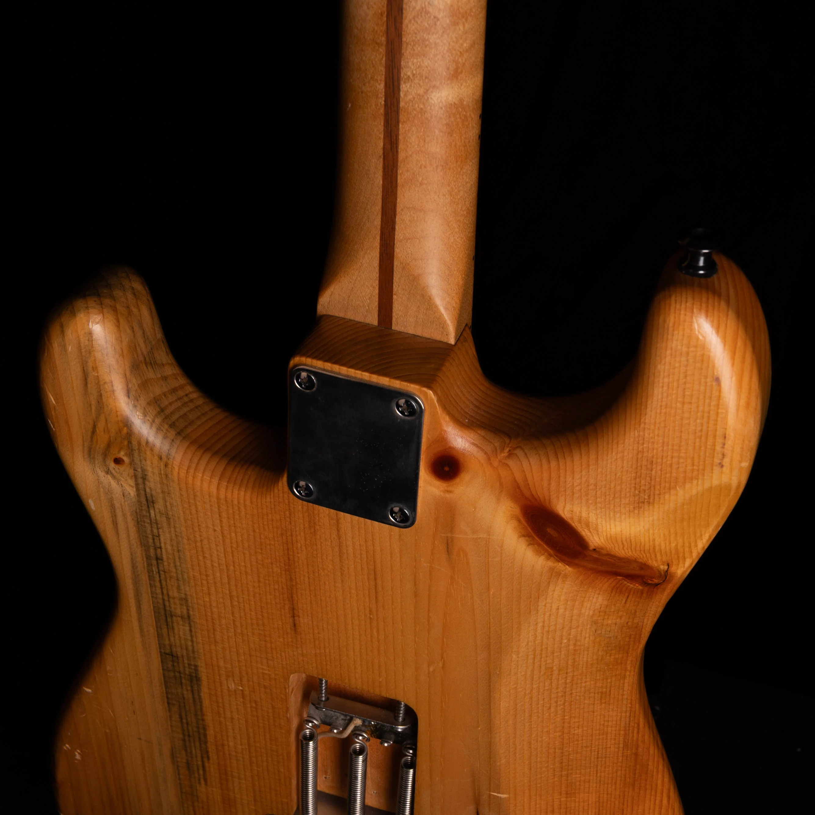 Used Partscaster S Style Natural Electric Guitar - Image 6