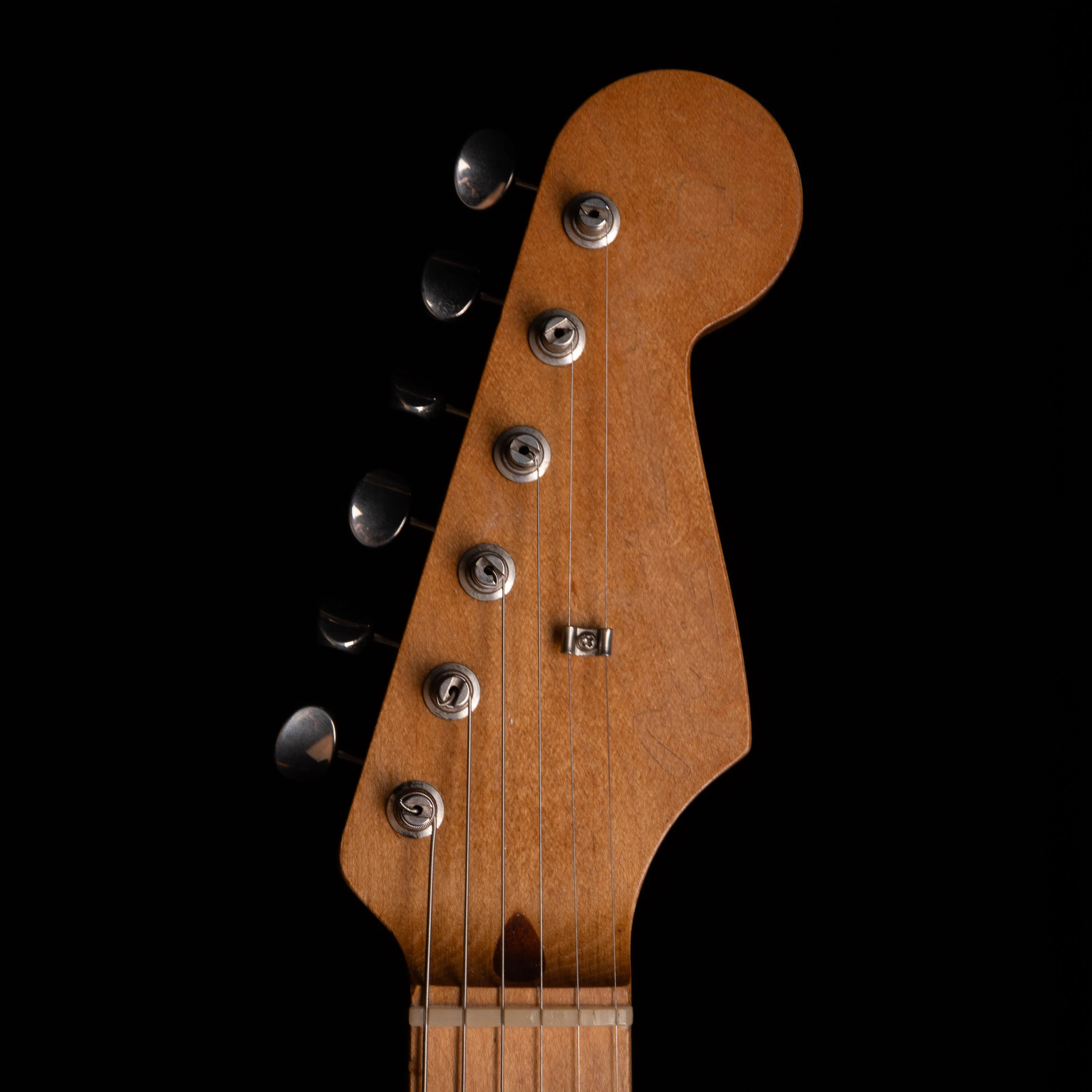 Used Partscaster S Style Natural Electric Guitar - Image 7