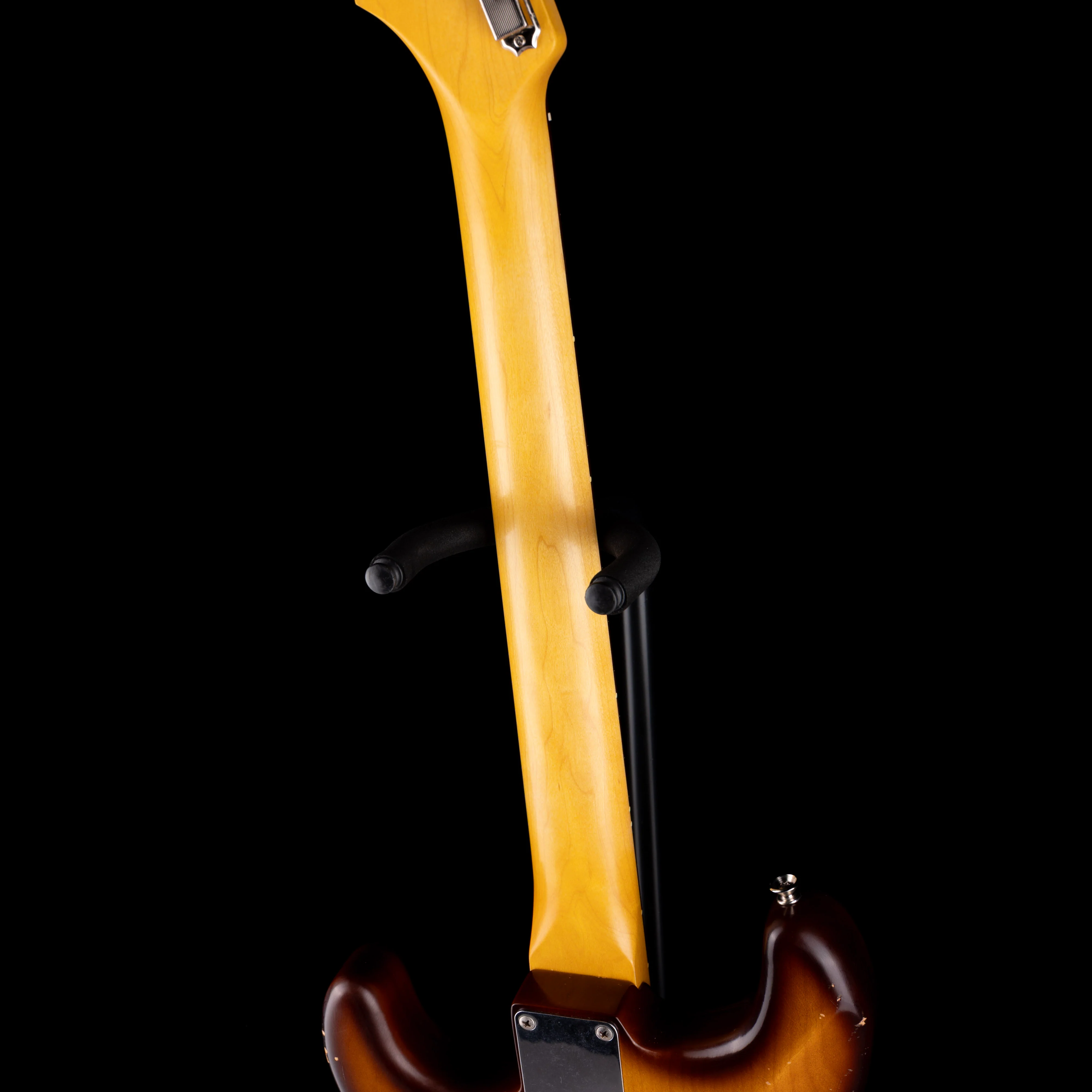 Used Partscaster S-Style Whiskey Sunburst Electric Guitar - Image 11