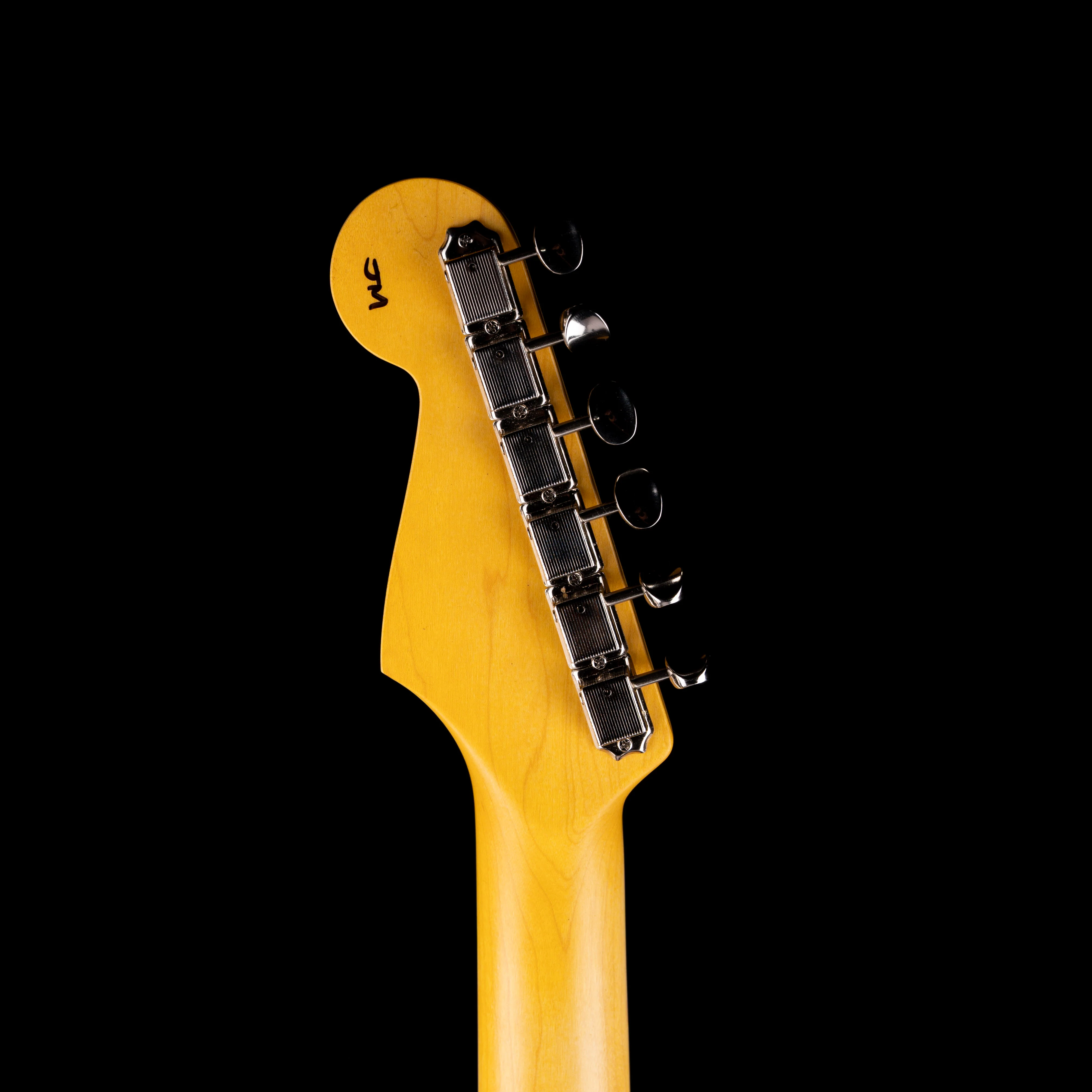 Used Partscaster S-Style Whiskey Sunburst Electric Guitar - Image 13