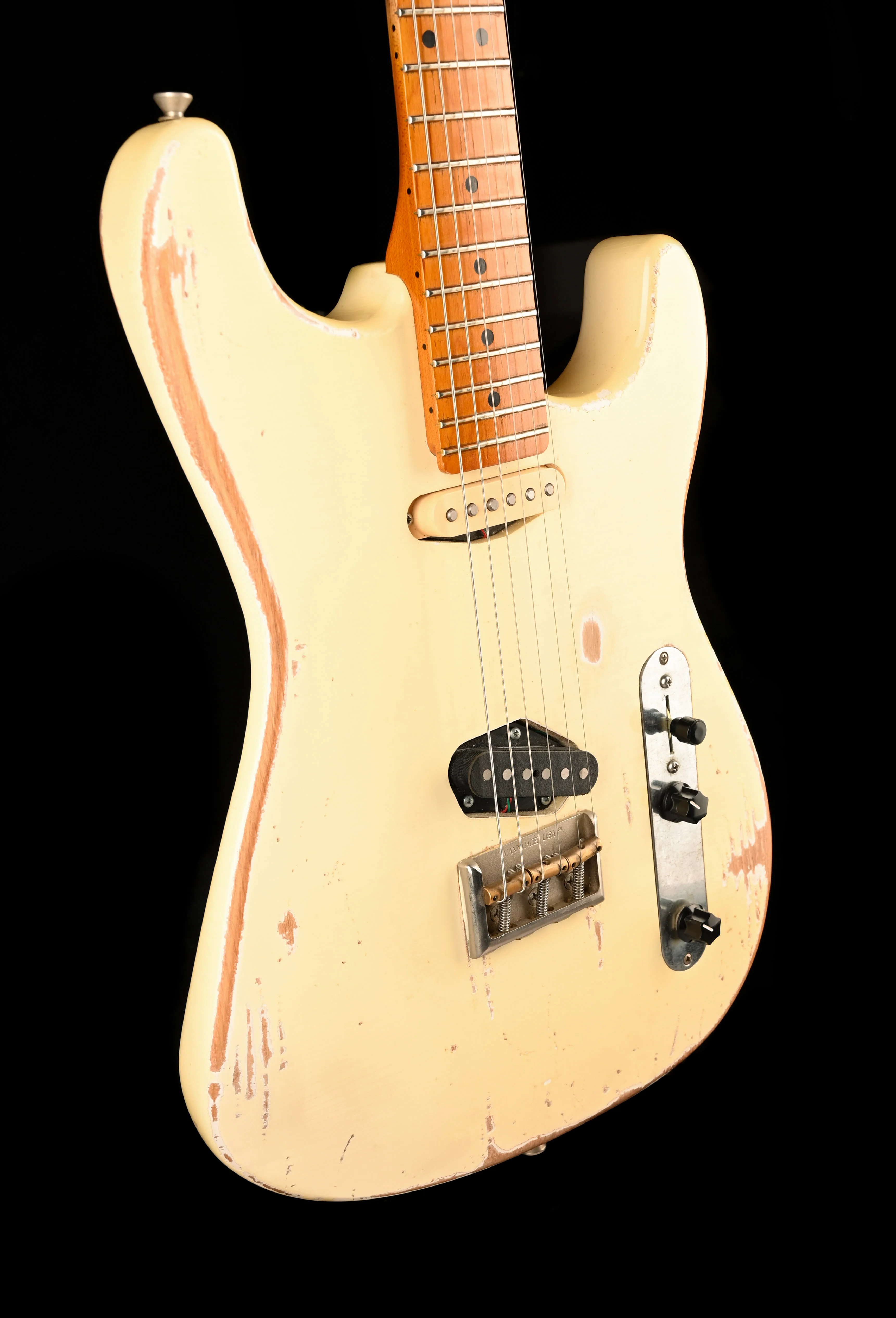 Used Partscaster S&T Style White Blonde With Gig Bag - Image 10