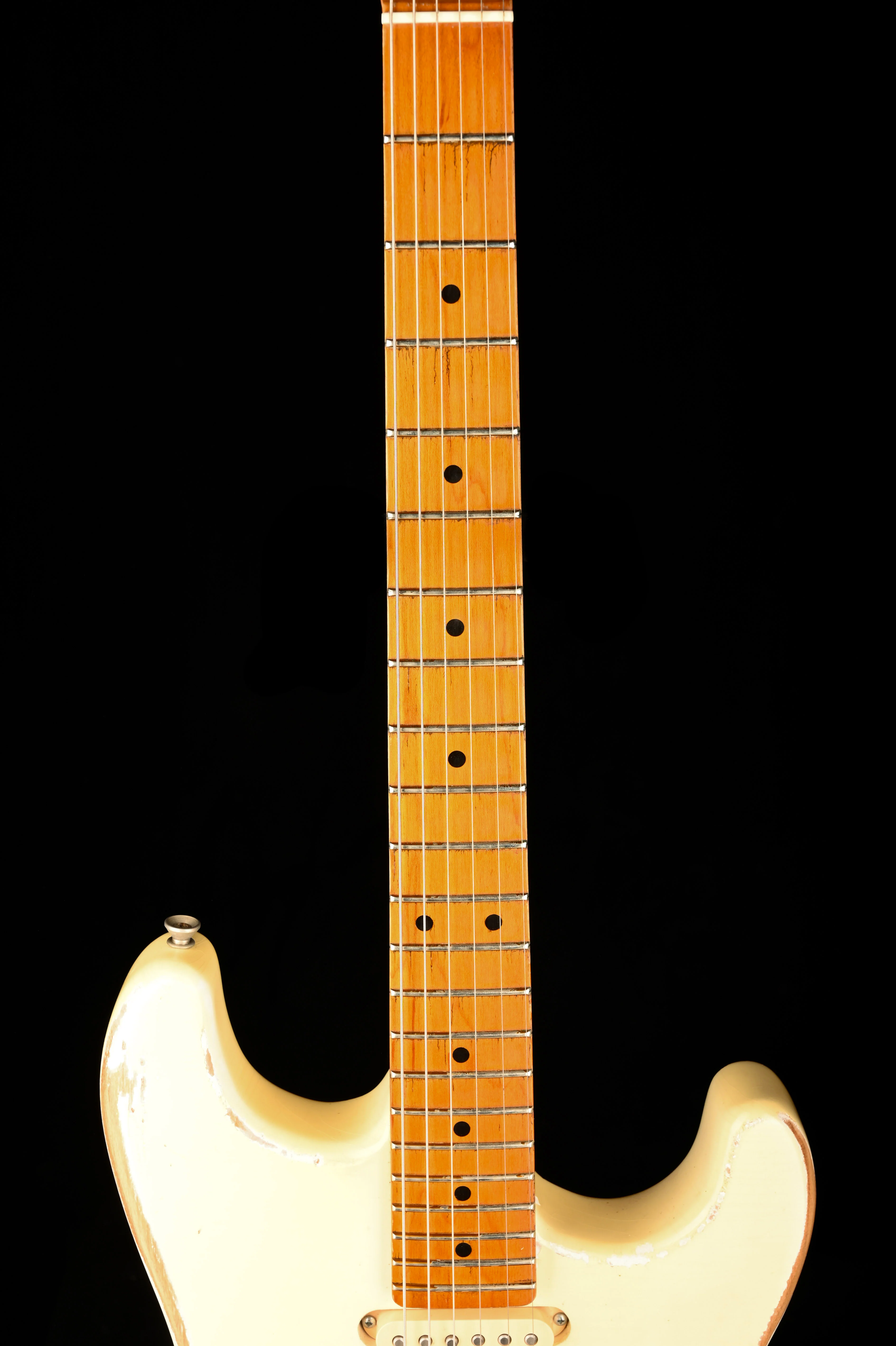 Used Partscaster S&T Style White Blonde With Gig Bag - Image 11