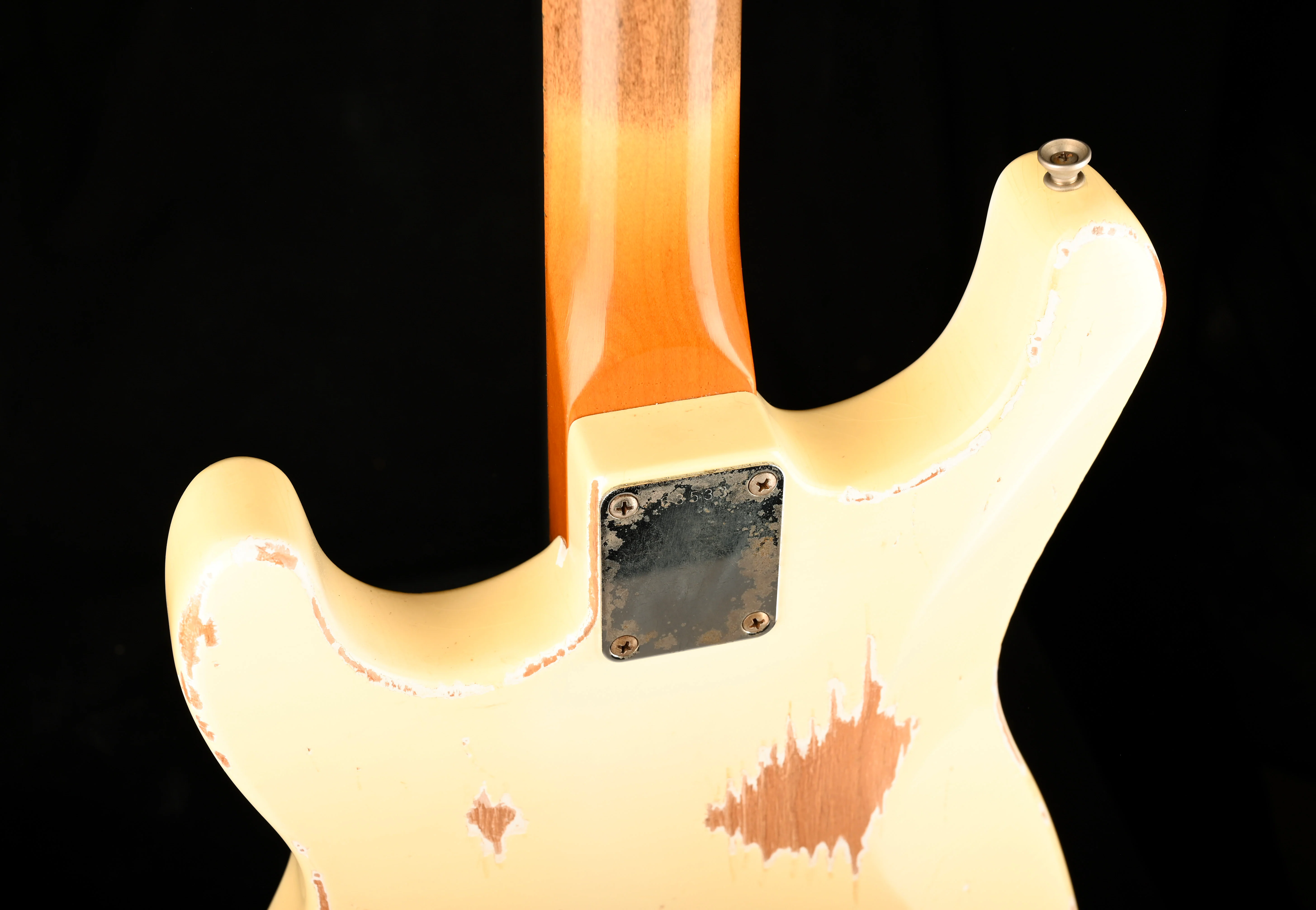 Used Partscaster S&T Style White Blonde With Gig Bag - Image 14