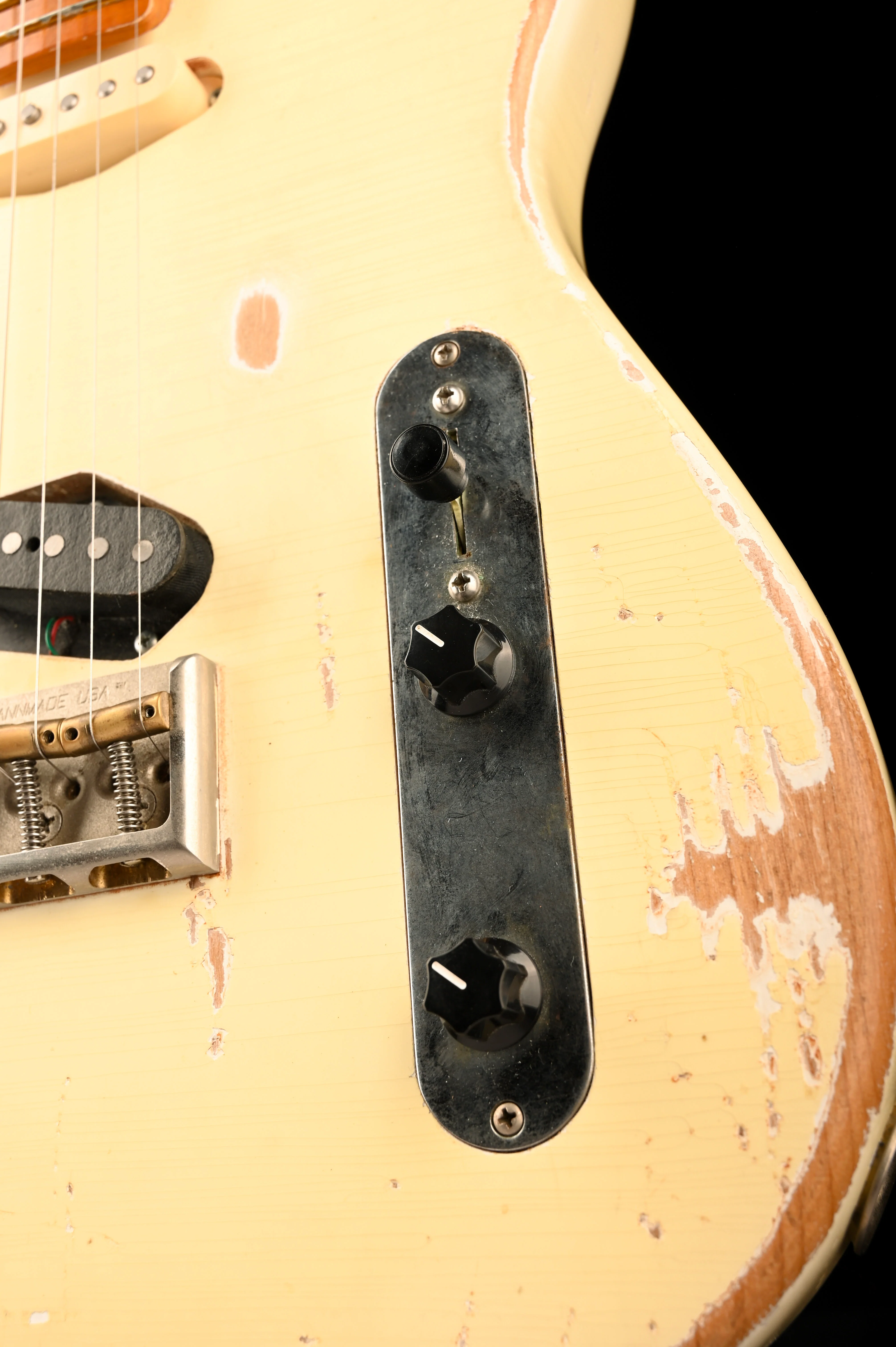 Used Partscaster S&T Style White Blonde With Gig Bag - Image 8