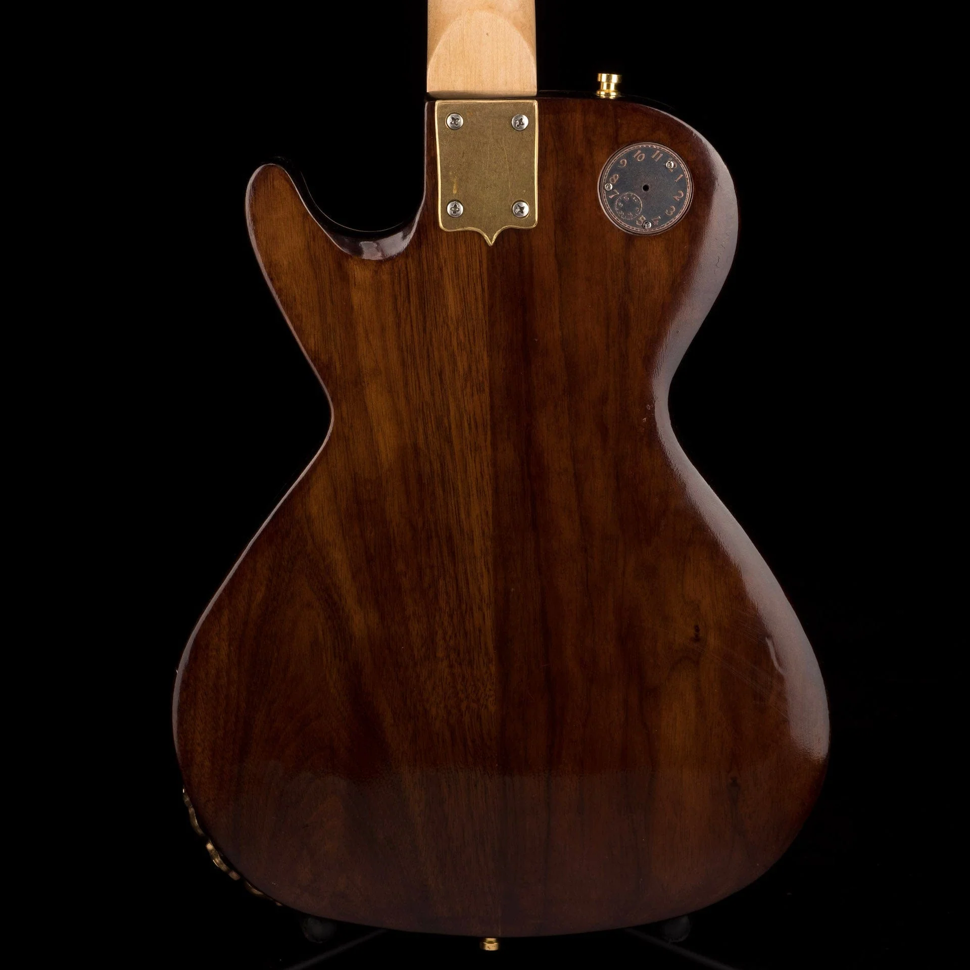 Used Postal Delta Zephyr Flamed Antique Burst Electric Guitar With OHSC - Image 14