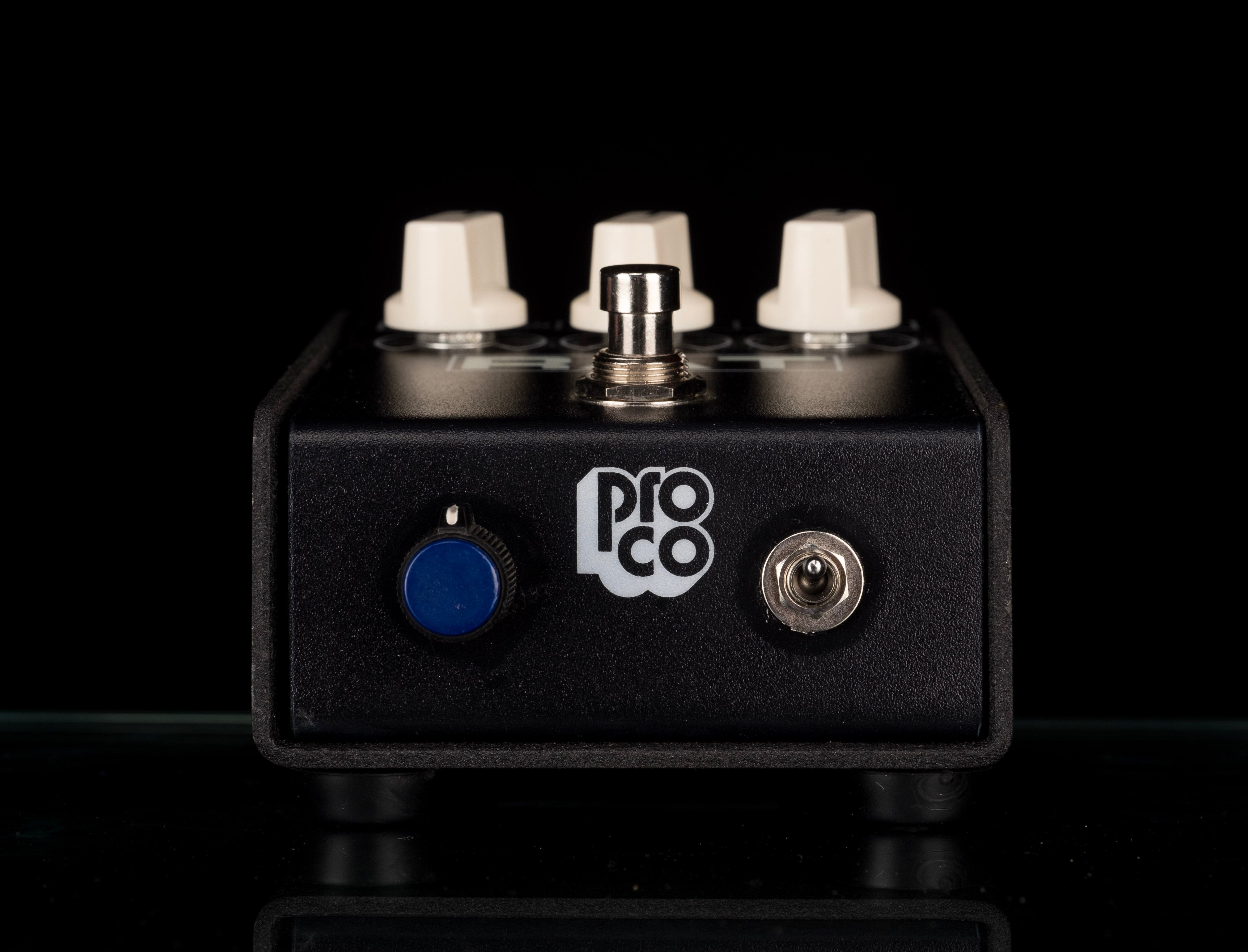 Used ProCo Rat 2 With Pete's Pedals Mods Distortion Guitar Effect Pedal With Box - Image 7