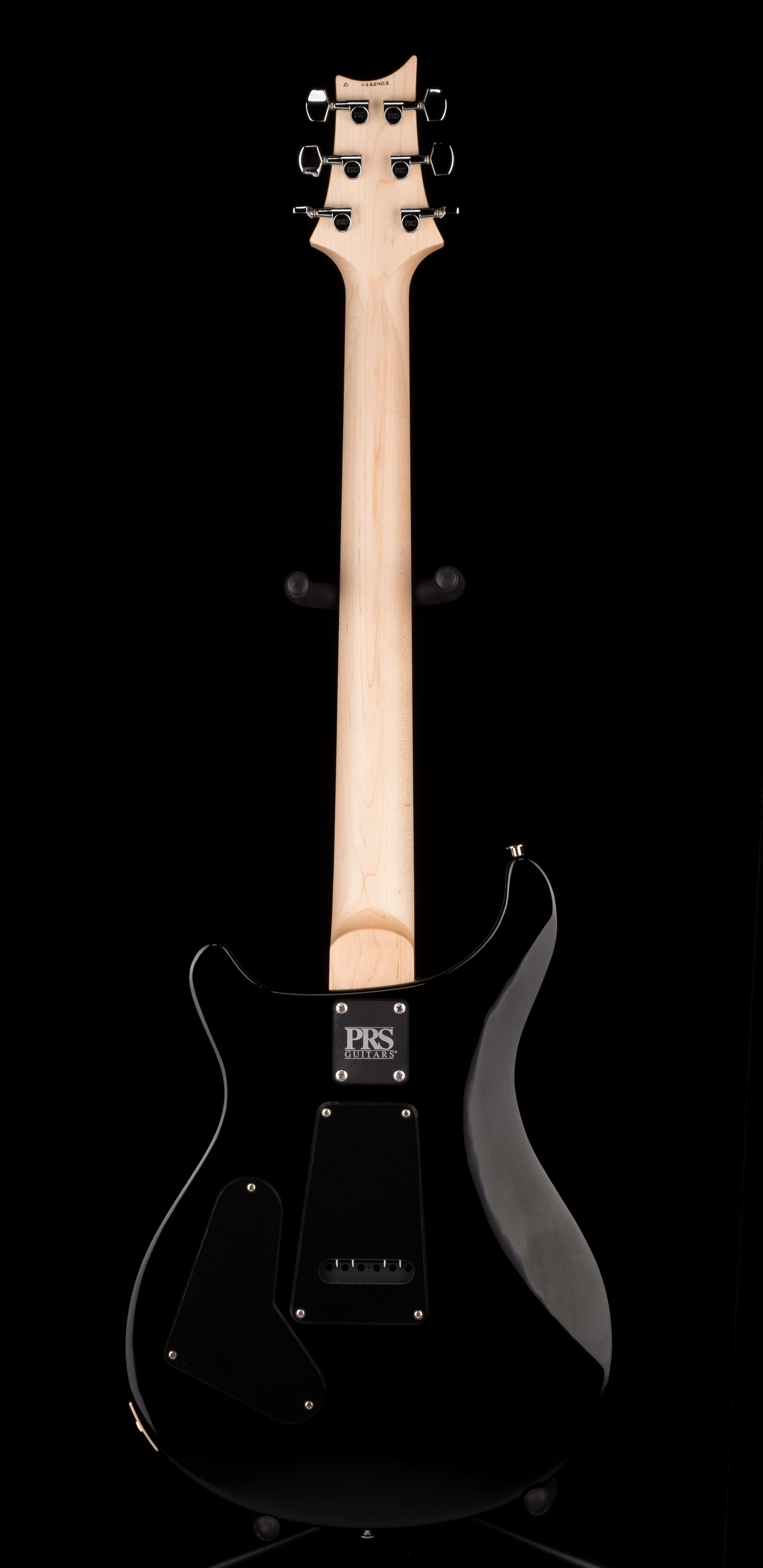 Used 2021 PRS CE24 Custom Color Dark Amber Smokewrap Burst with Gig Bag - 0332403 - Image 9