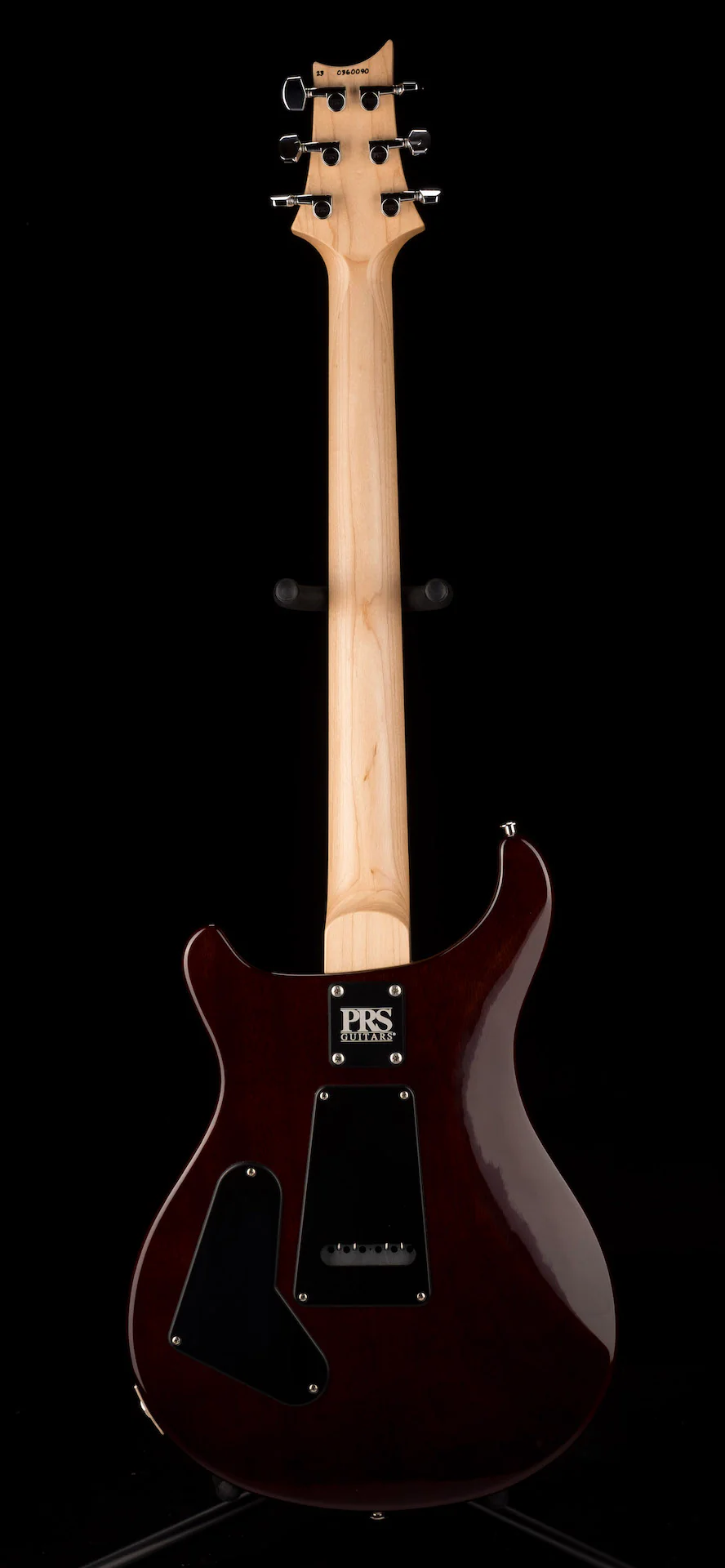 Used PRS CE24 Semi-Hollow Black Amber With Gig Bag - Image 15