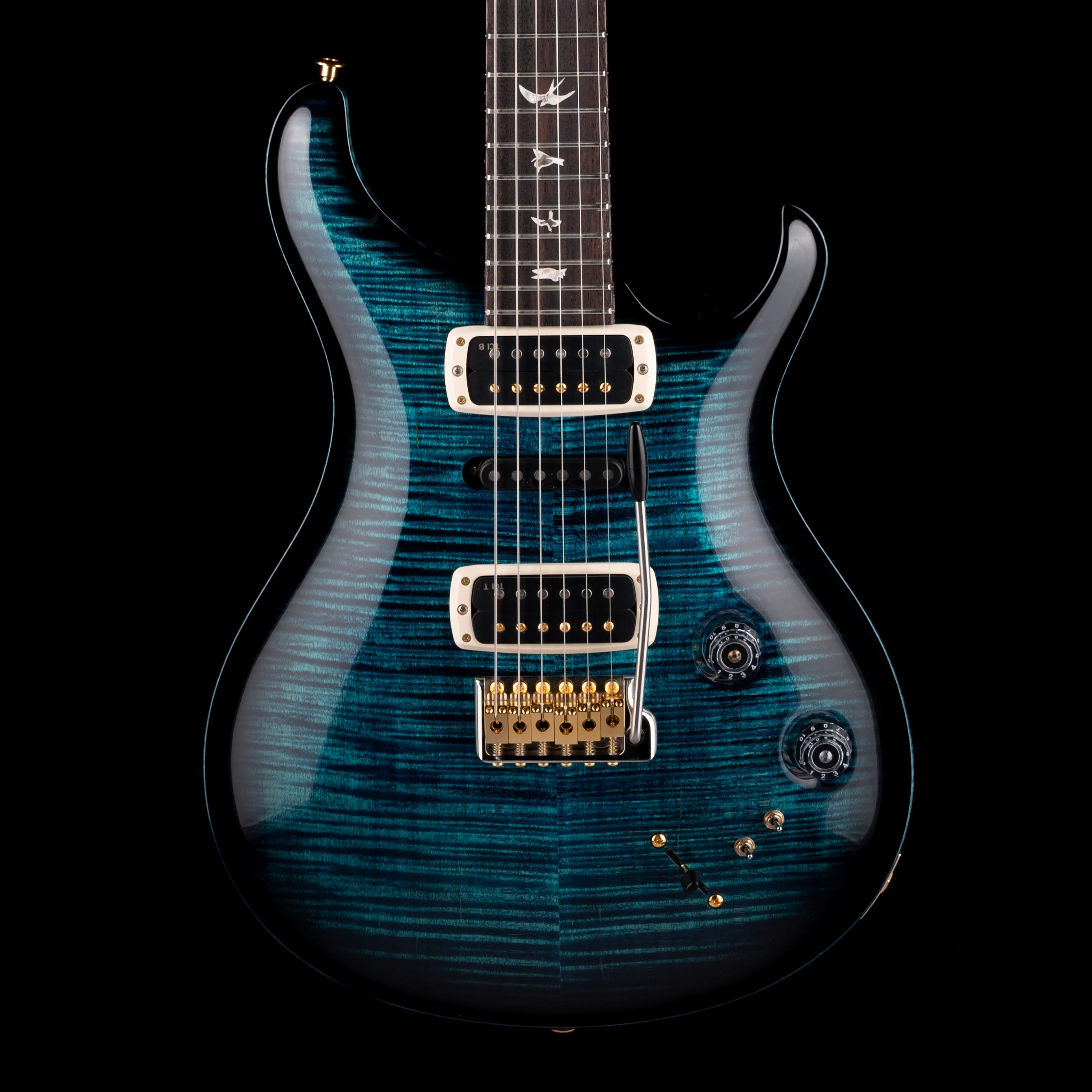 Used PRS Core Modern Eagle V 10-Top Cobalt Smokeburst With OHSC