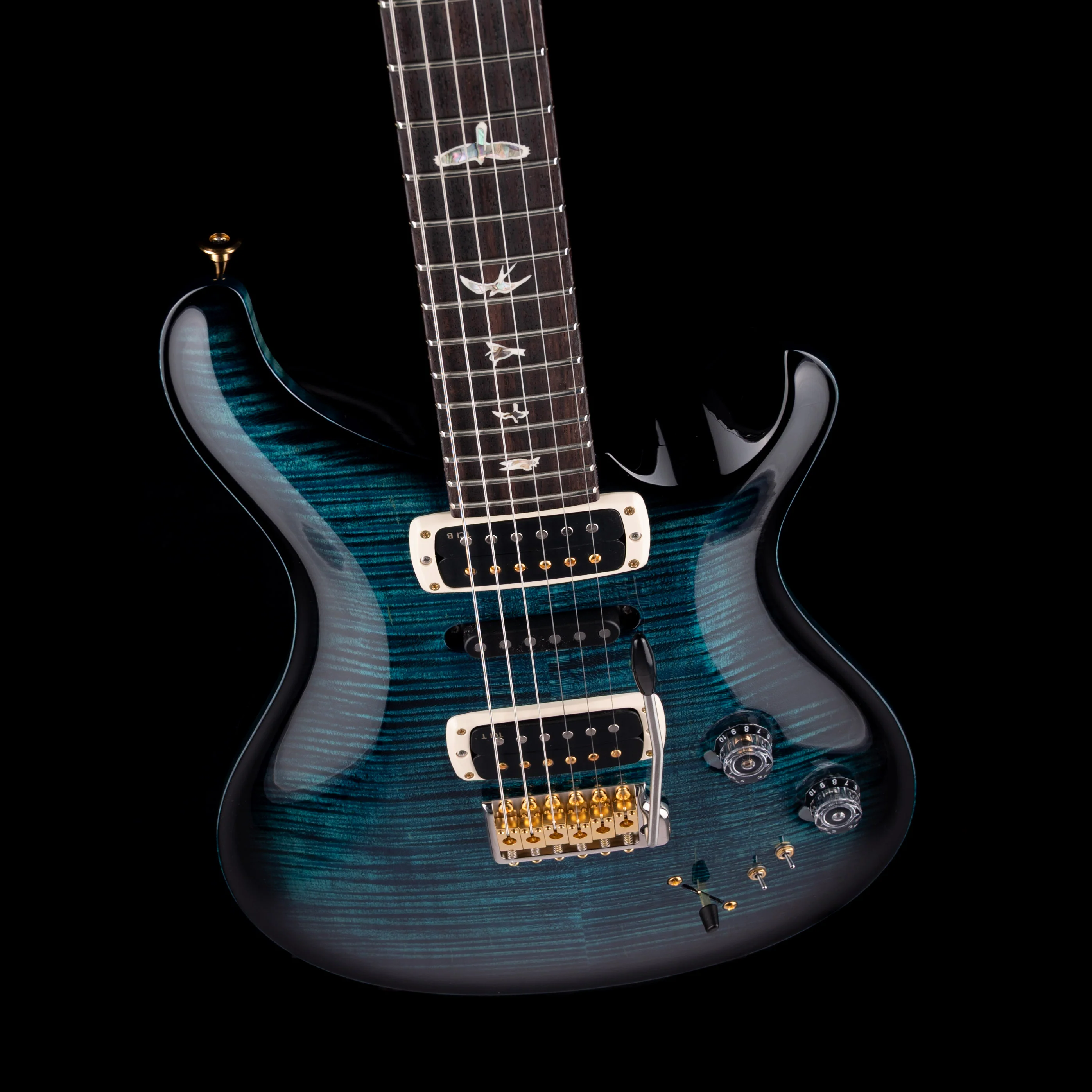 Used PRS Core Modern Eagle V 10-Top Cobalt Smokeburst With OHSC - Image 3