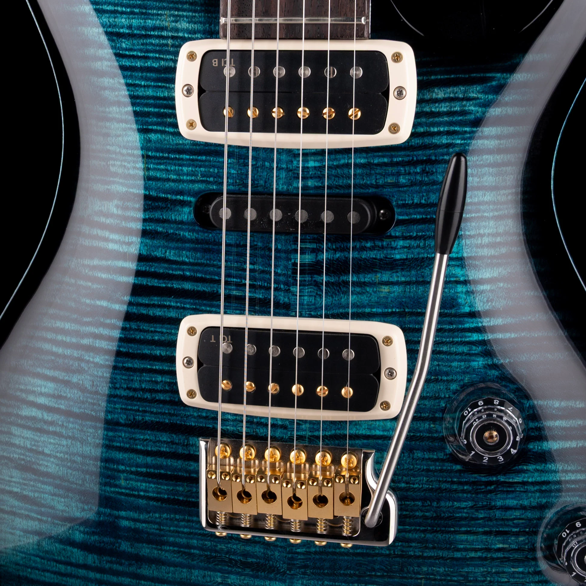 Used PRS Core Modern Eagle V 10-Top Cobalt Smokeburst With OHSC - Image 4