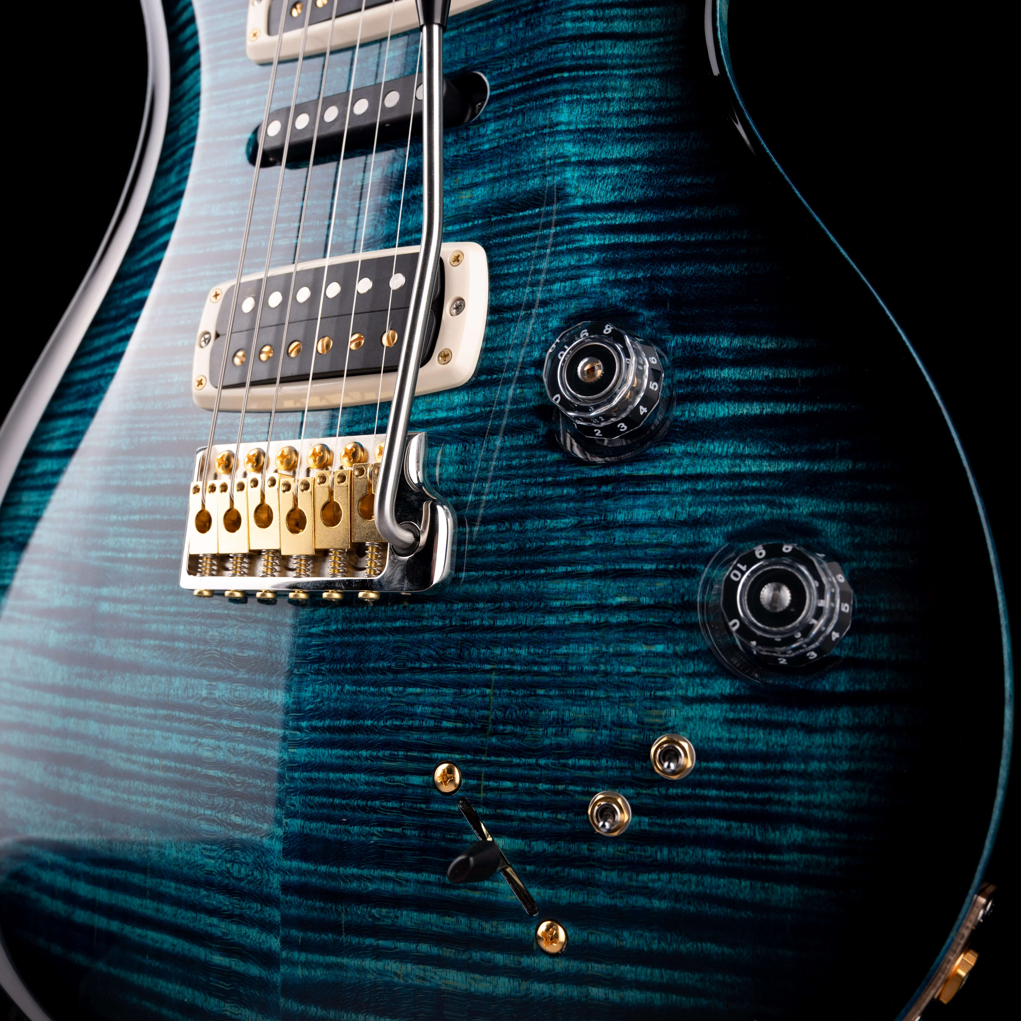 Used PRS Core Modern Eagle V 10-Top Cobalt Smokeburst With OHSC - Image 5
