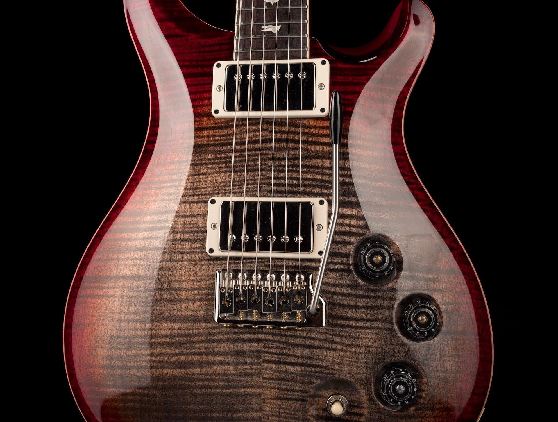 Used PRS DGT Charcoal Cherry Burst with OHSC - Image 6