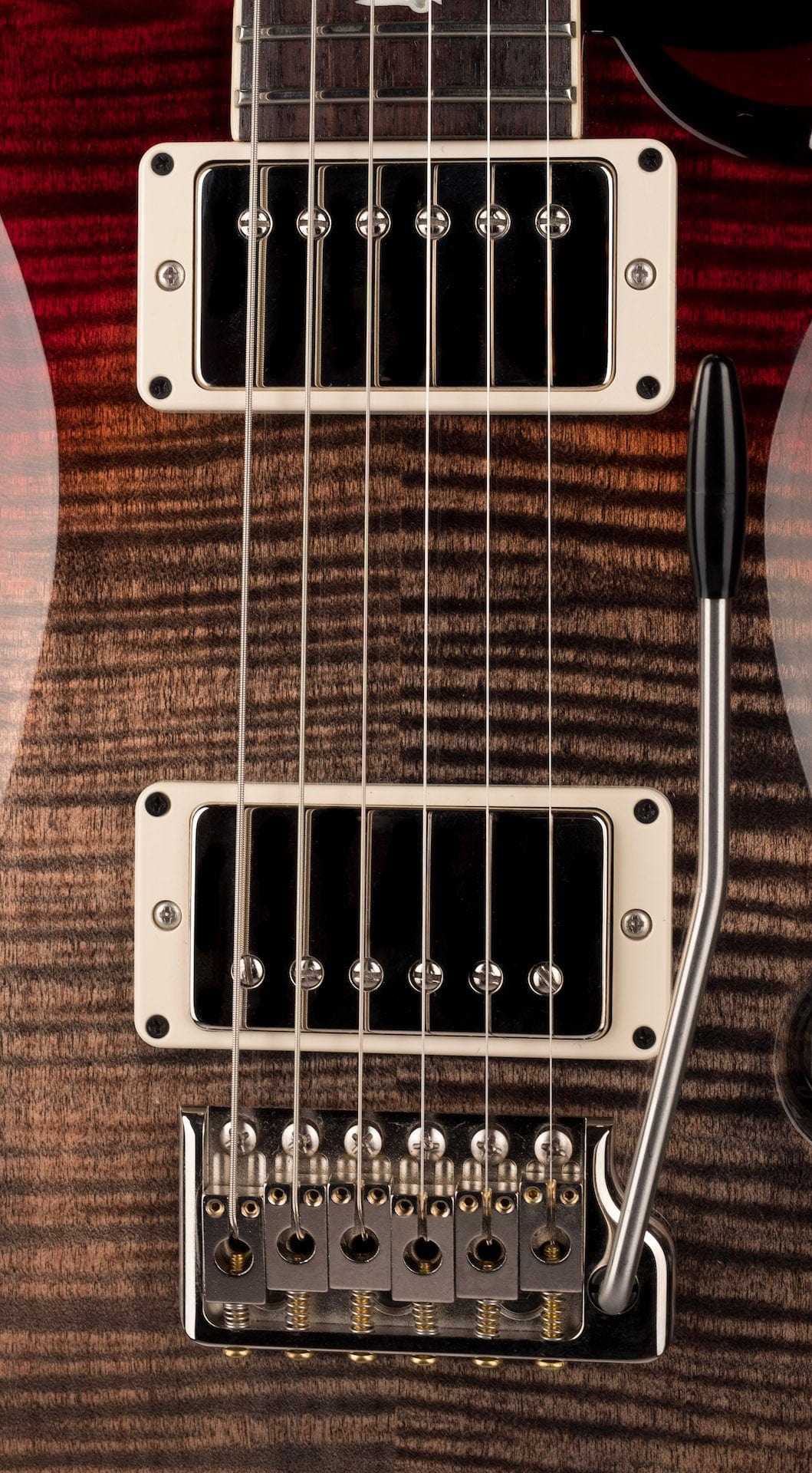 Used PRS DGT Charcoal Cherry Burst with OHSC - Image 7