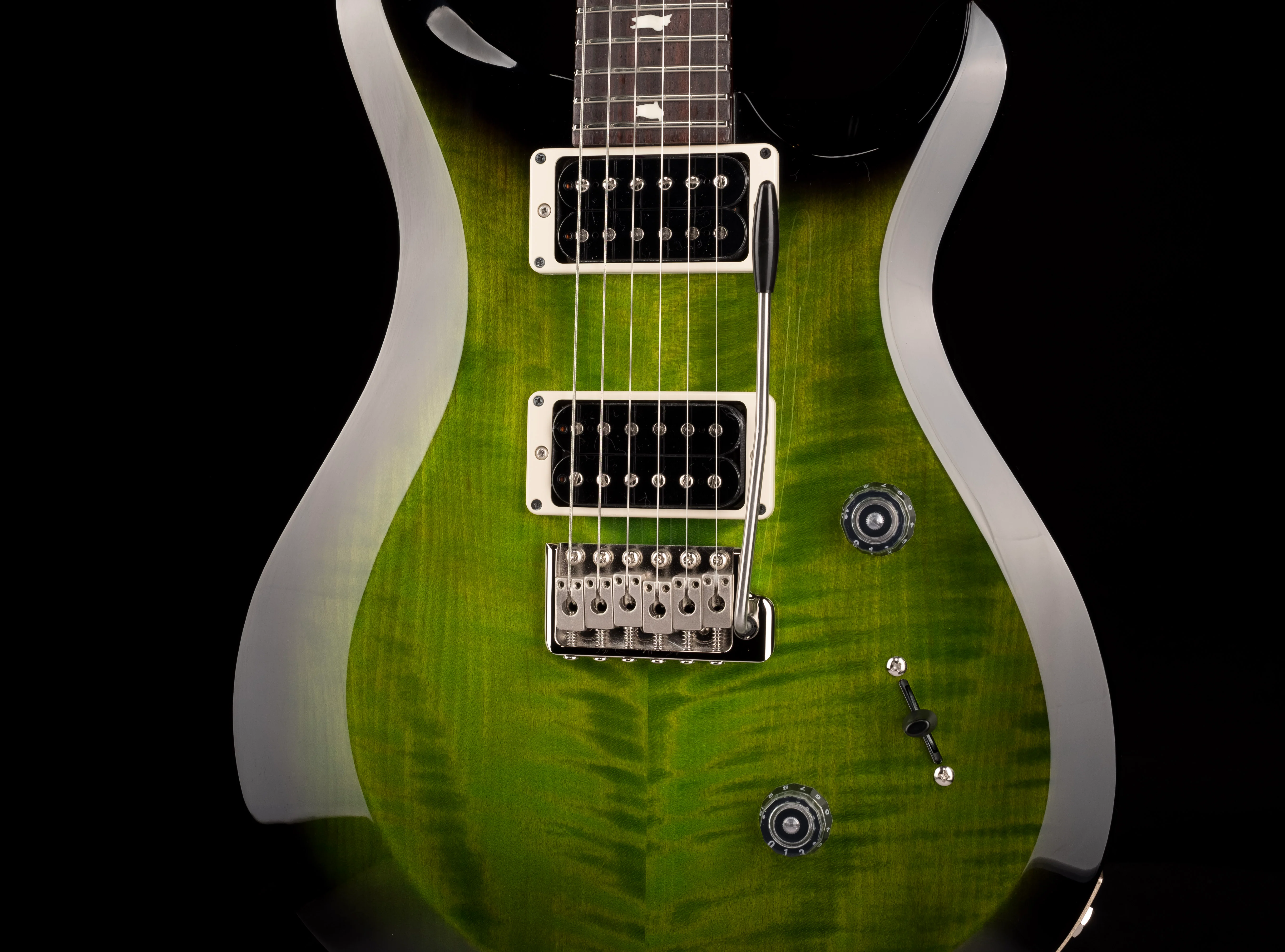 Used PRS S2 Custom 24 Custom Color Eriza Verde Smokeburst with Gig Bag - Image 8
