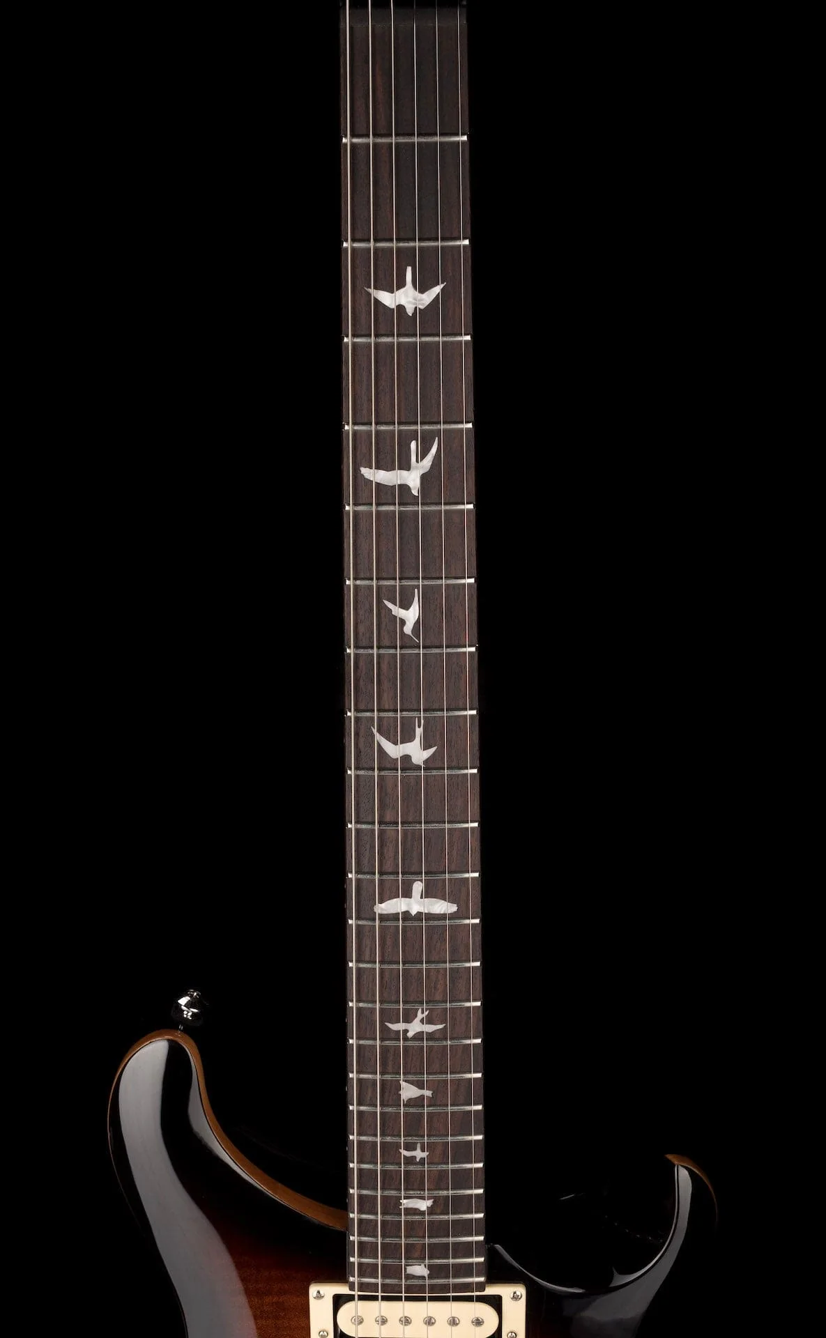 Used PRS SE Custom 24 Black Gold Sunburst With Gig Bag - Image 11