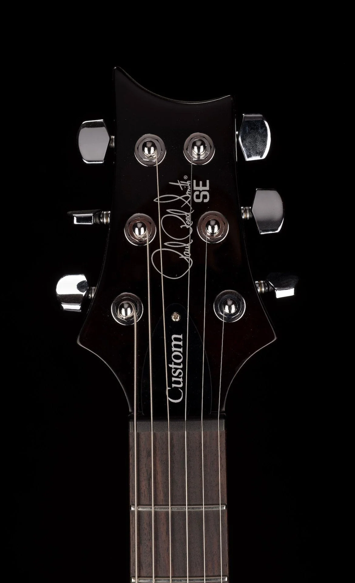 Used PRS SE Custom 24 Black Gold Sunburst With Gig Bag - Image 12