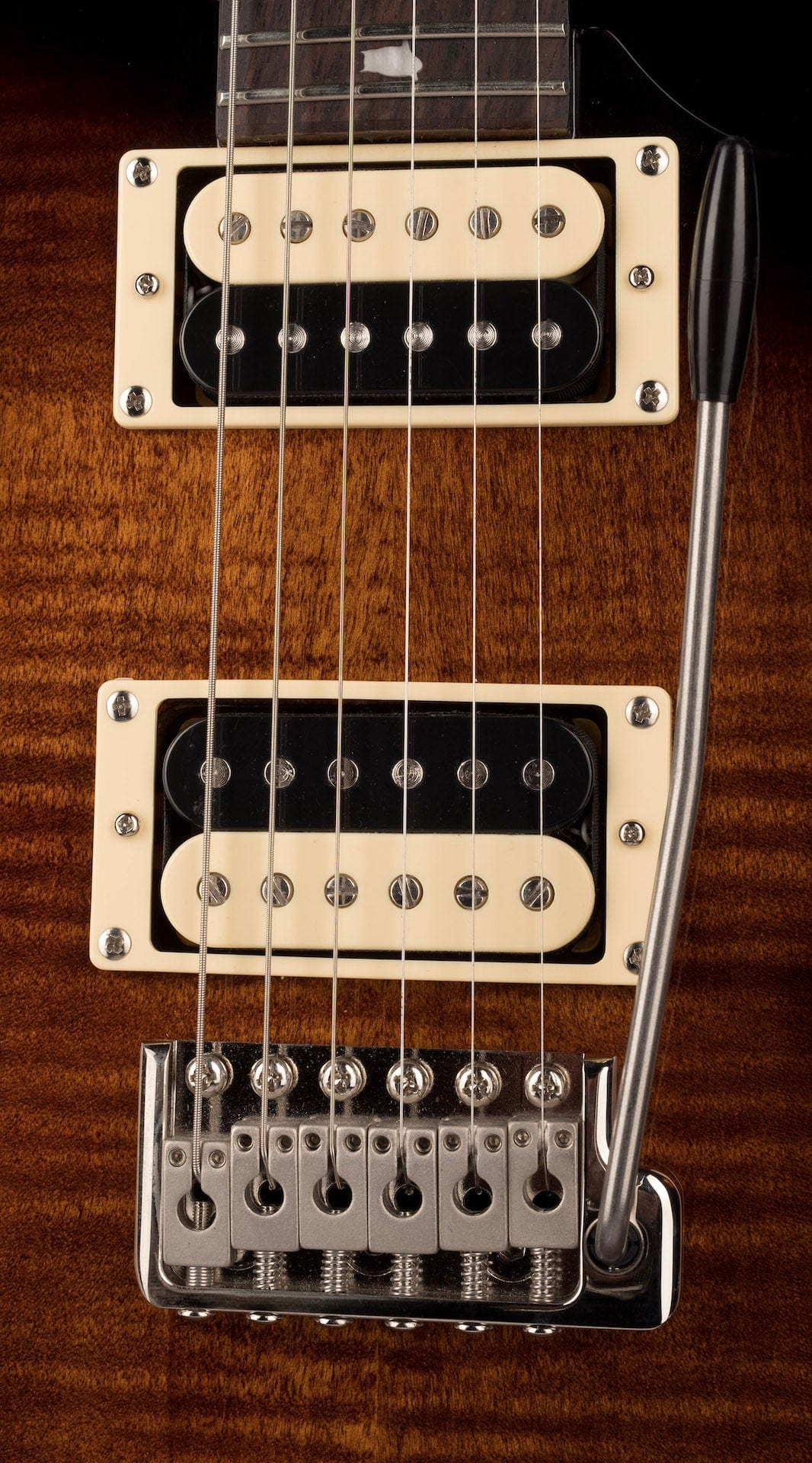 Used PRS SE Custom 24 Black Gold Sunburst With Gig Bag - Image 7
