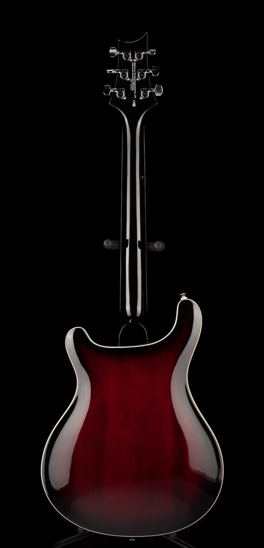 Used PRS SE Hollowbody Standard Fire Red Burst with OHSC - Image 14