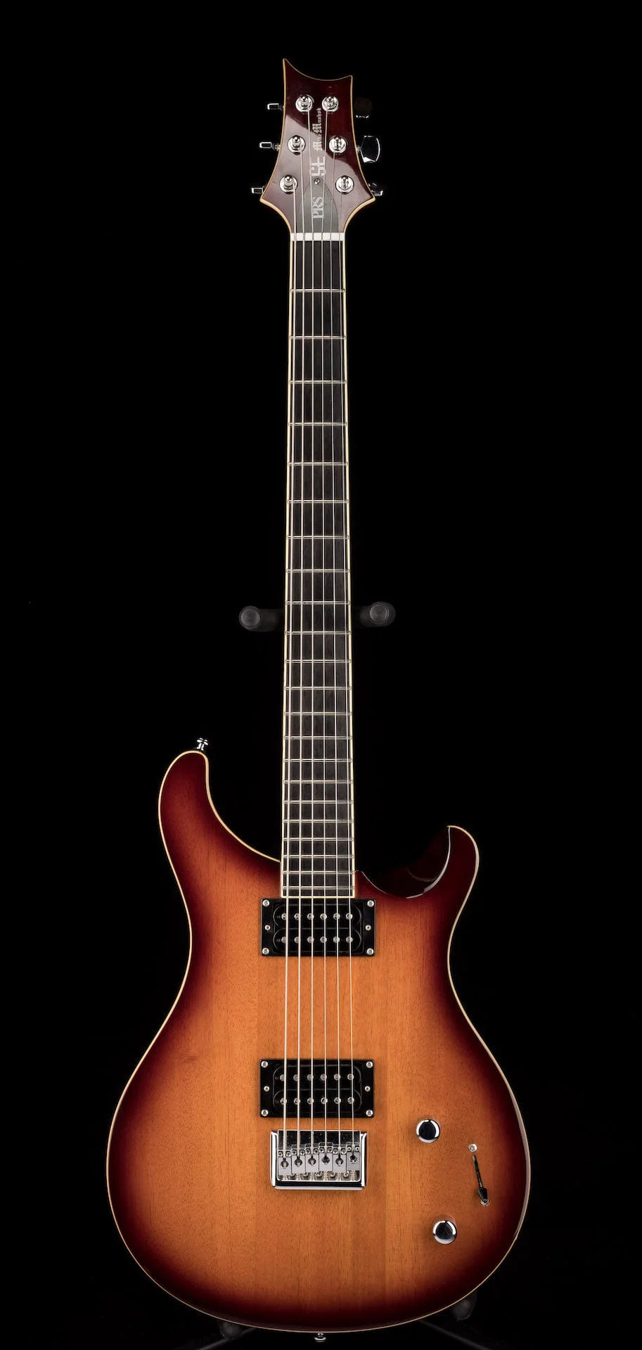 Used PRS SE Mike Mushok Baritone Brown Burst with Gig Bag - Image 2