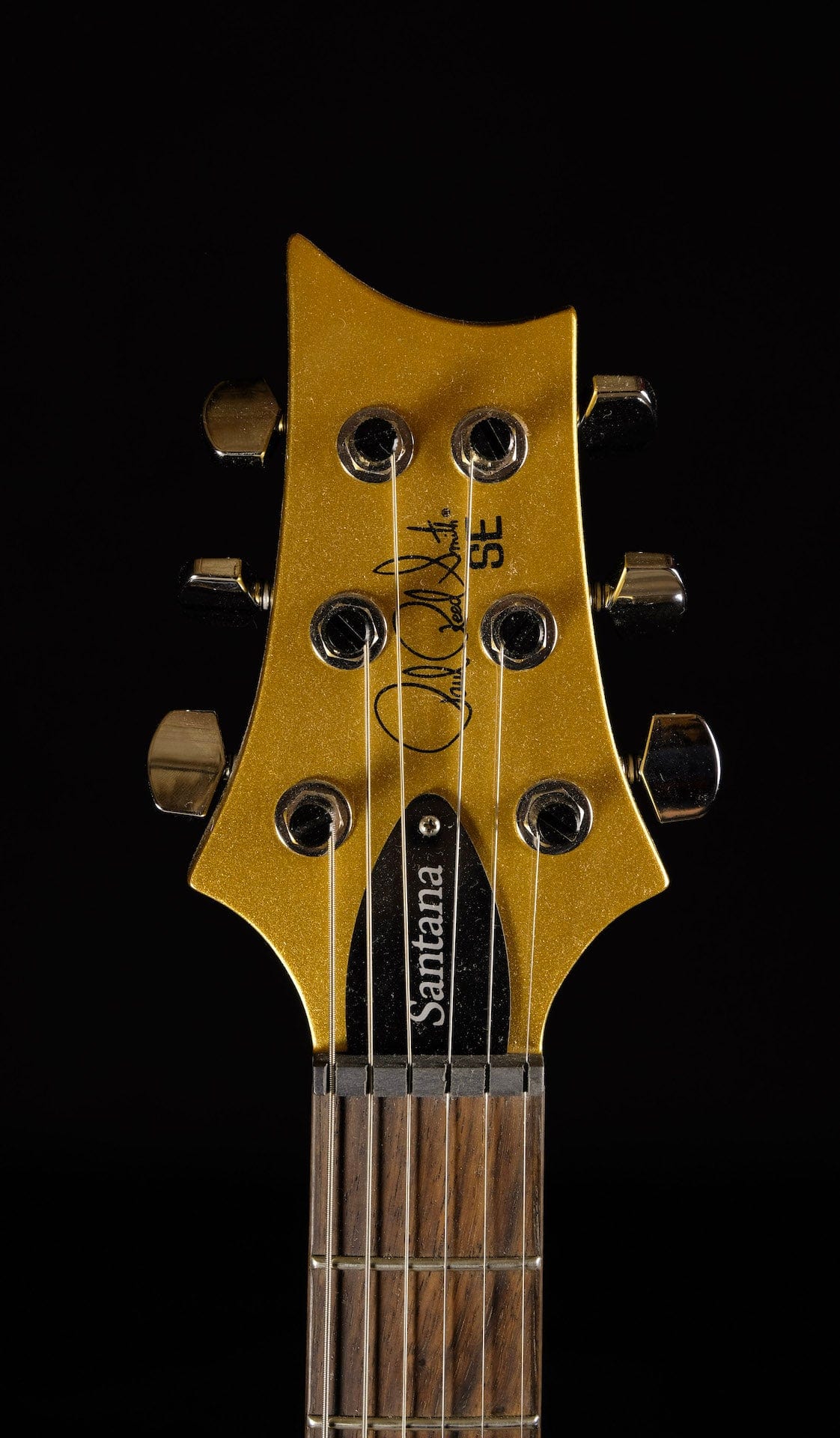Used PRS SE Santana Singlecut Trem Egyptian Gold Electric Guitar - Image 15