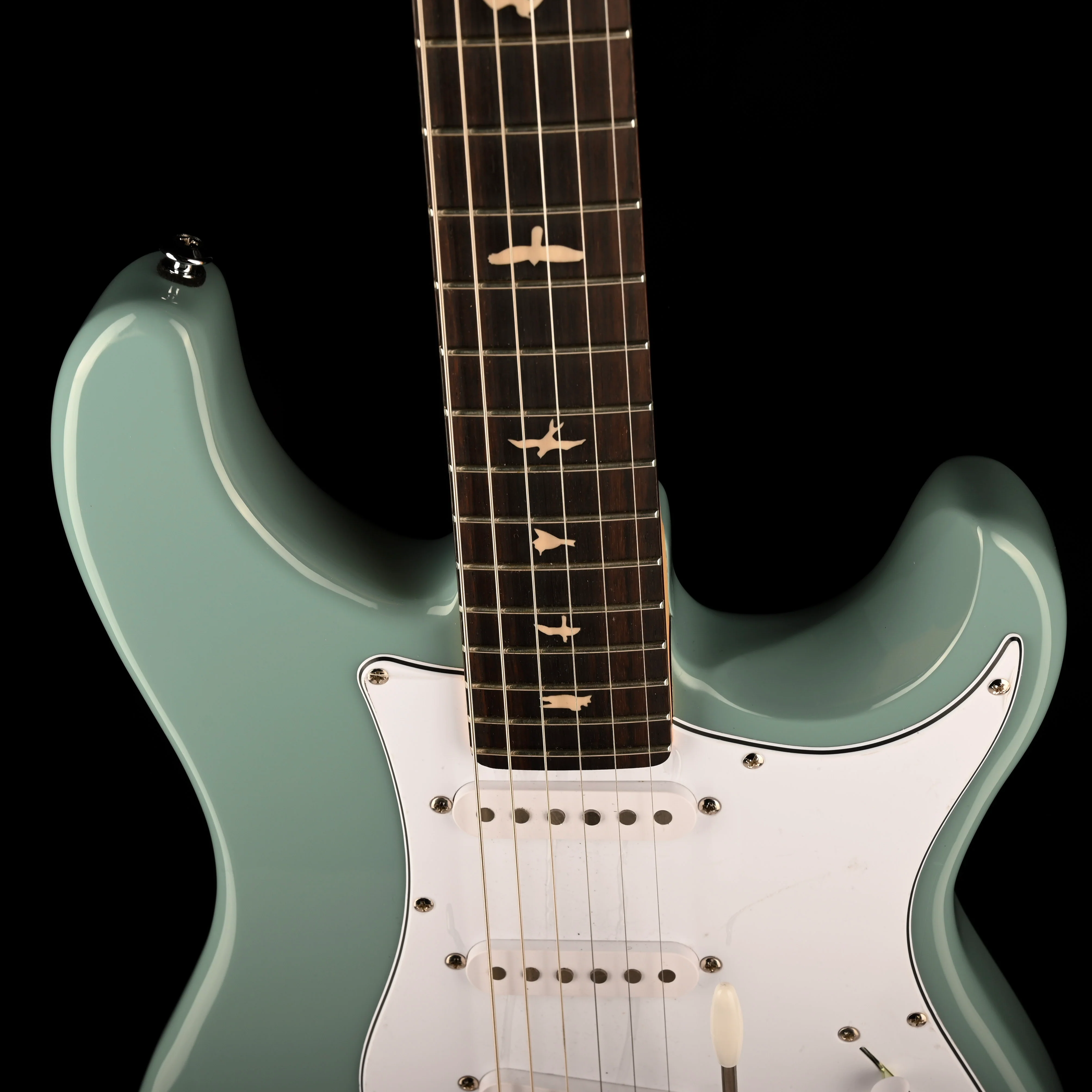 Used PRS SE Silver Sky Stone Blue with Gig Bag - Image 3