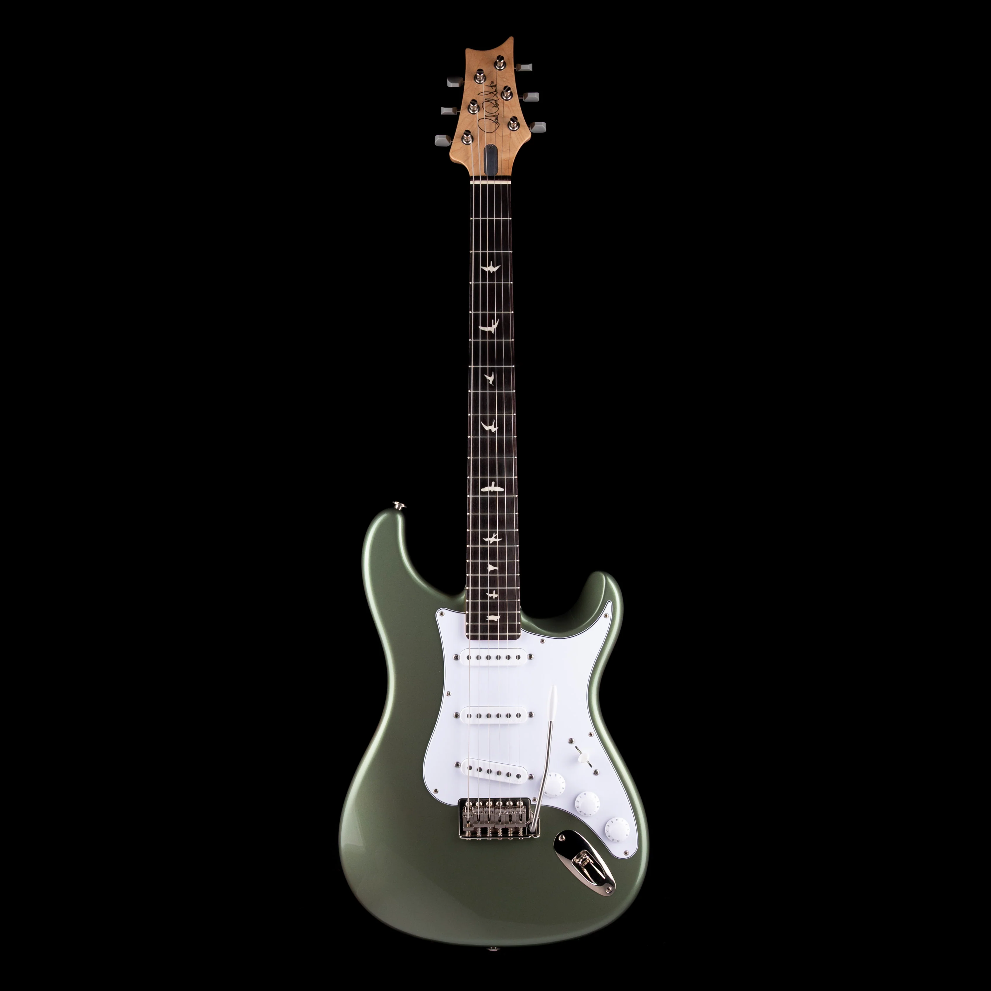 Used PRS Silver Sky Green Orion with Gig Bag - Serial # 0306277 - Image 2