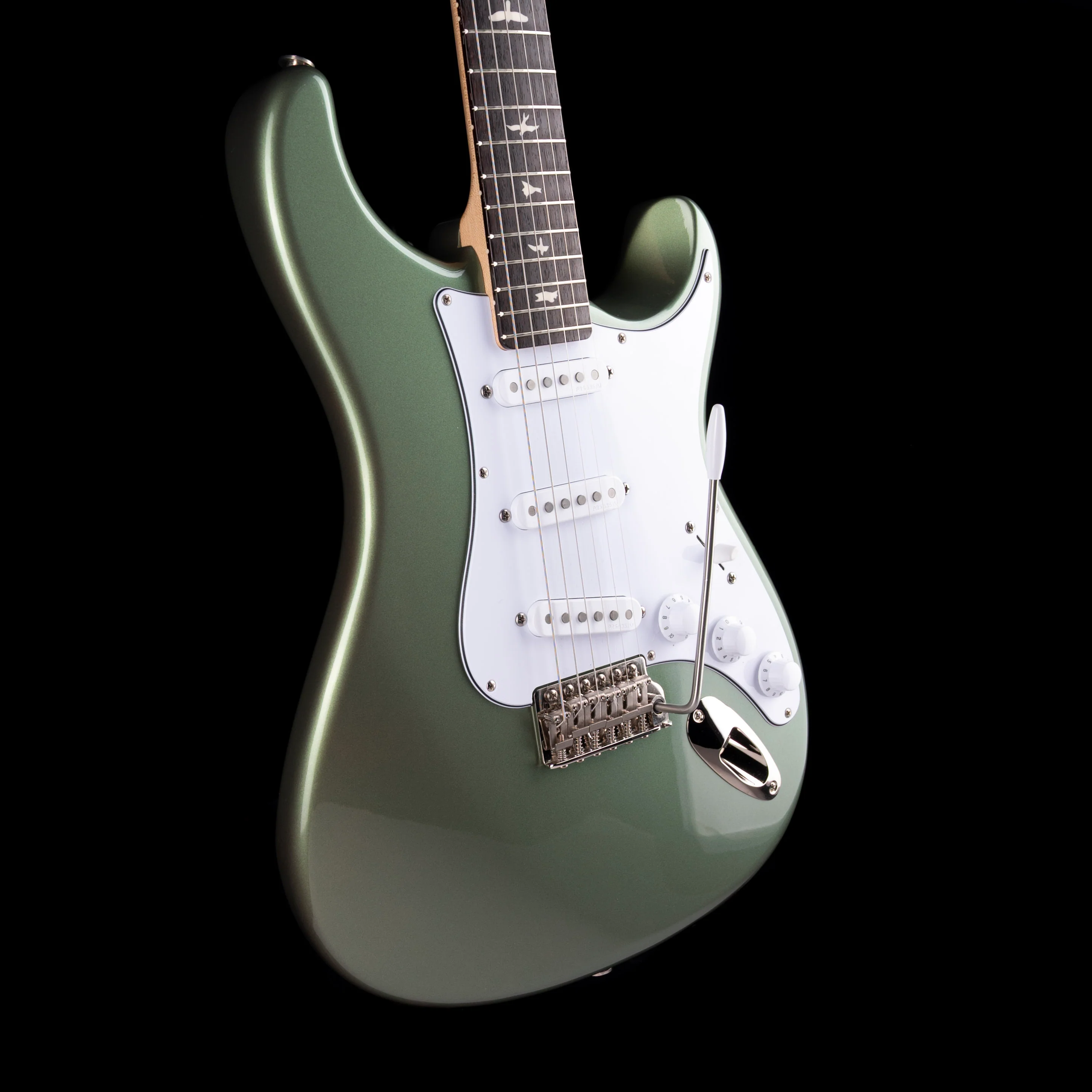 Used PRS Silver Sky Green Orion with Gig Bag - Serial # 0306277 - Image 6